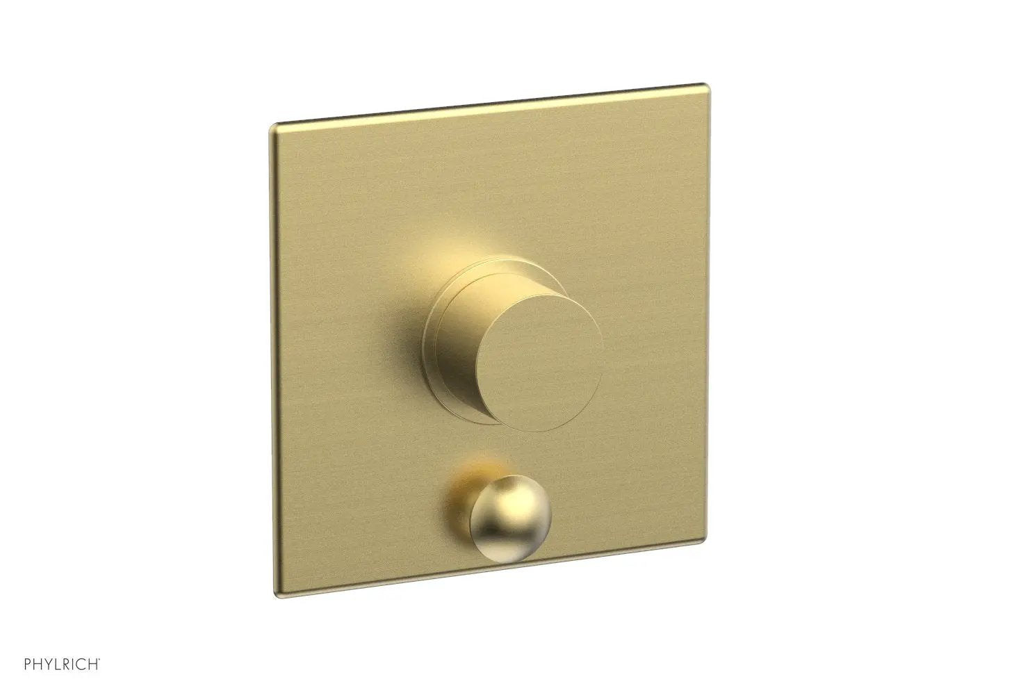 Phylrich BASIC II Pressure Balance Shower Plate with Diverter and Handle Trim Set by Phylrich