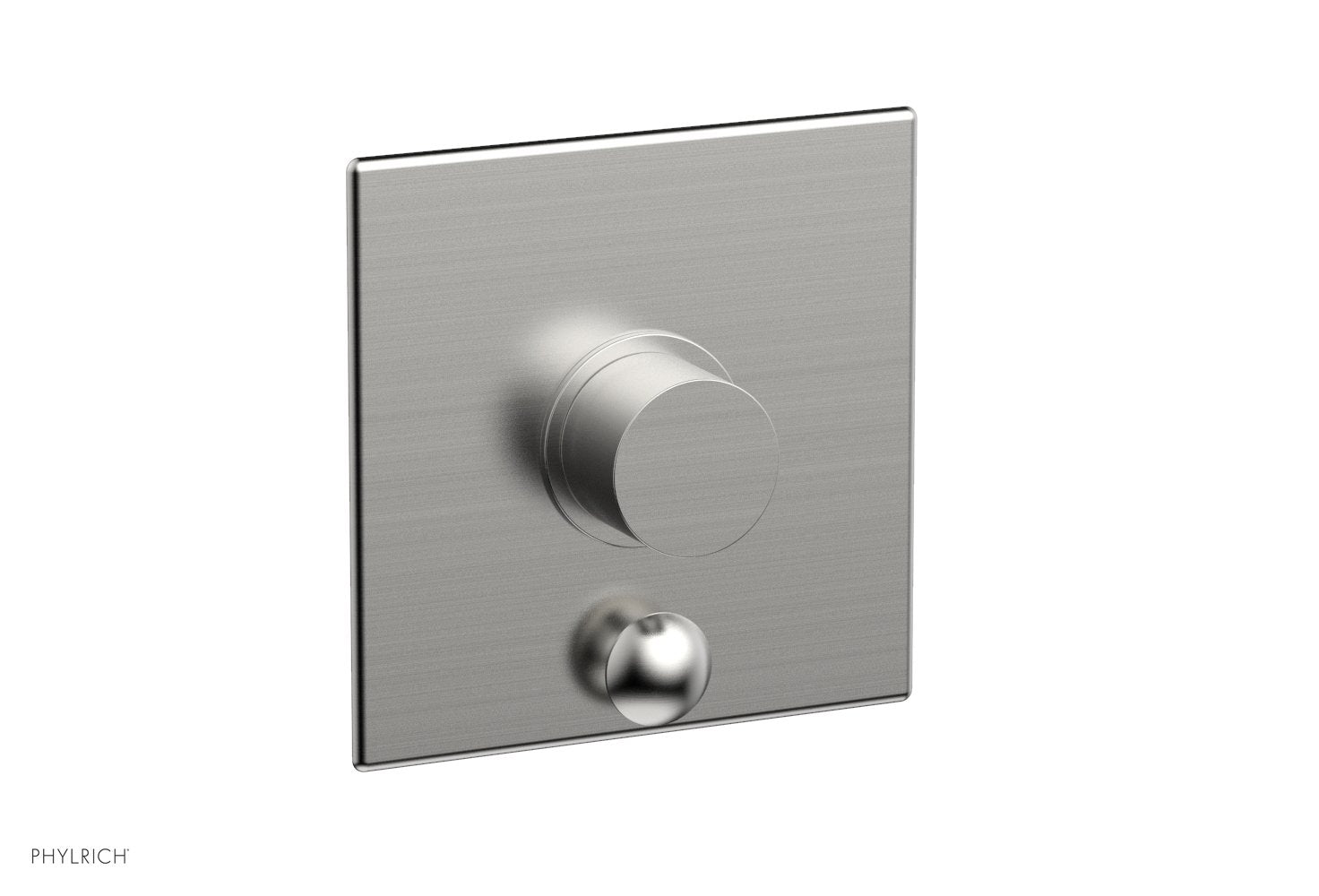 Phylrich BASIC II Pressure Balance Shower Plate with Diverter and Handle Trim Set