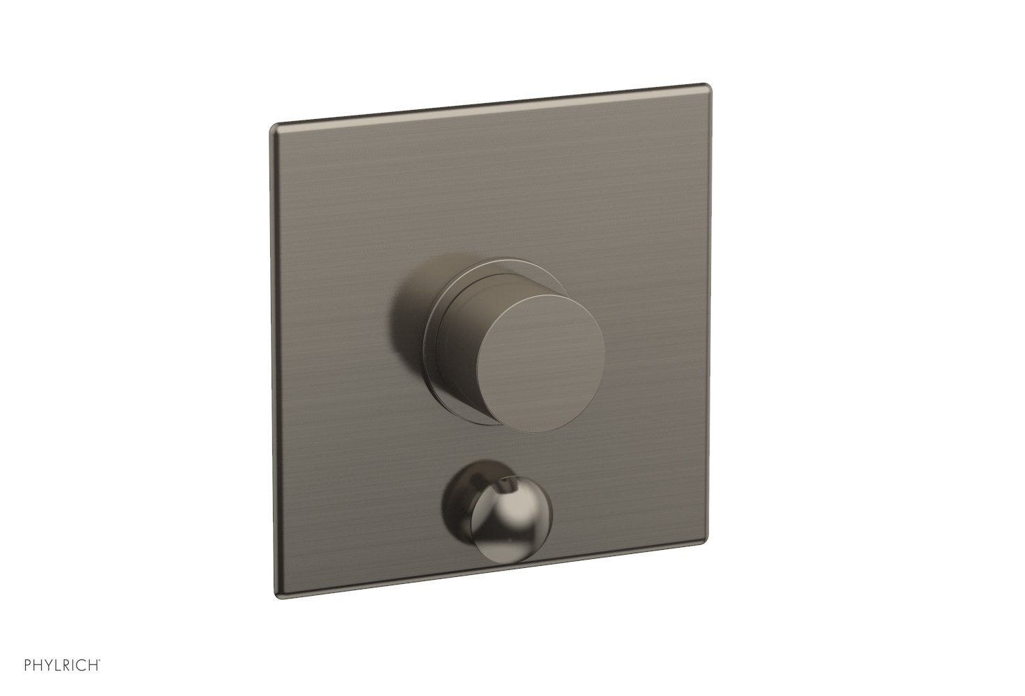 Phylrich BASIC II Pressure Balance Shower Plate with Diverter and Handle Trim Set