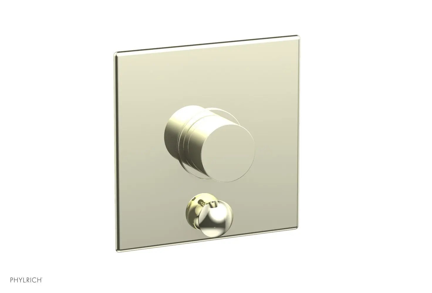 Phylrich BASIC II Pressure Balance Shower Plate with Diverter and Handle Trim Set by Phylrich