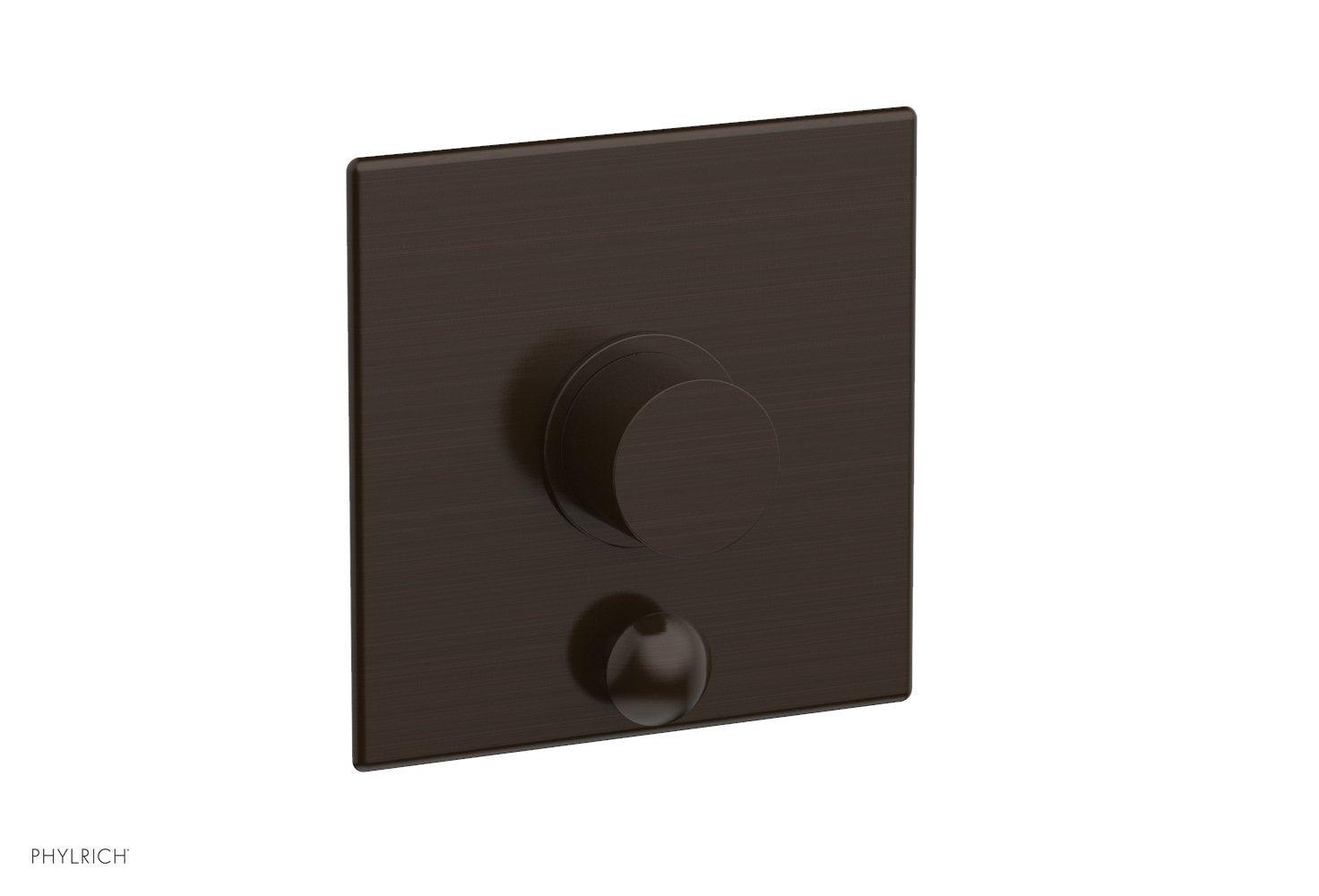 Phylrich BASIC II Pressure Balance Shower Plate with Diverter and Handle Trim Set