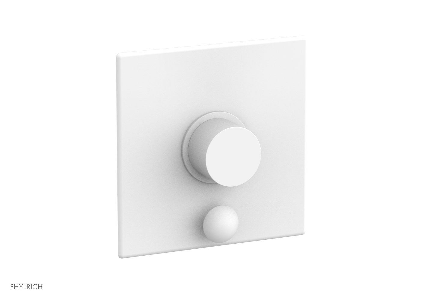 Phylrich BASIC II Pressure Balance Shower Plate with Diverter and Handle Trim Set