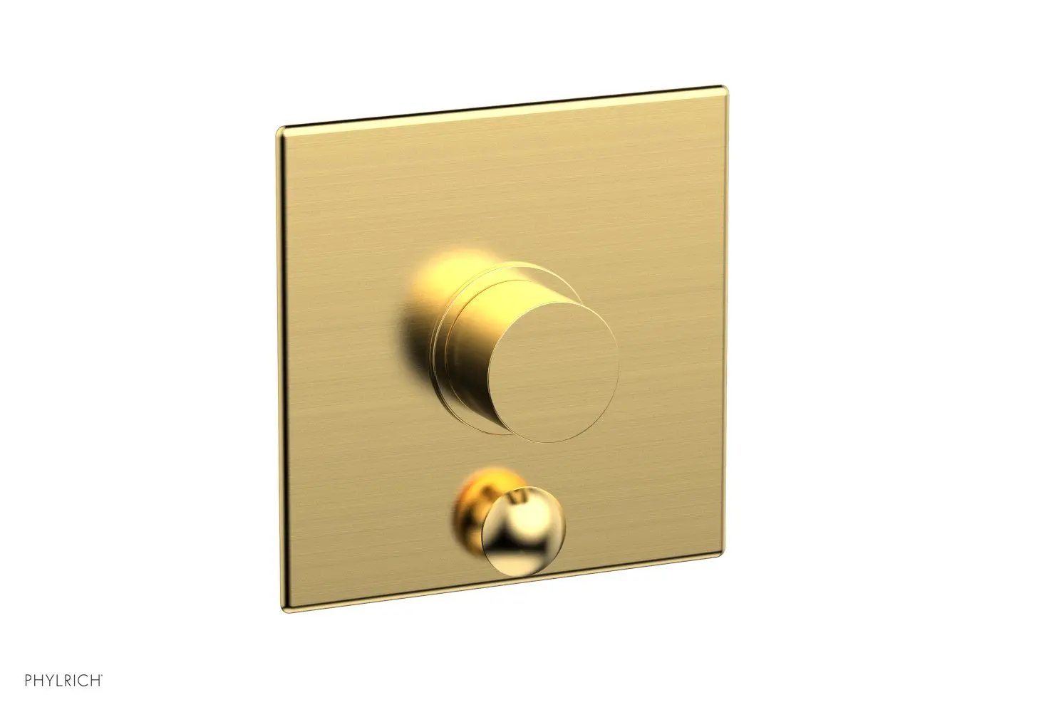 Phylrich BASIC II Pressure Balance Shower Plate with Diverter and Handle Trim Set by Phylrich