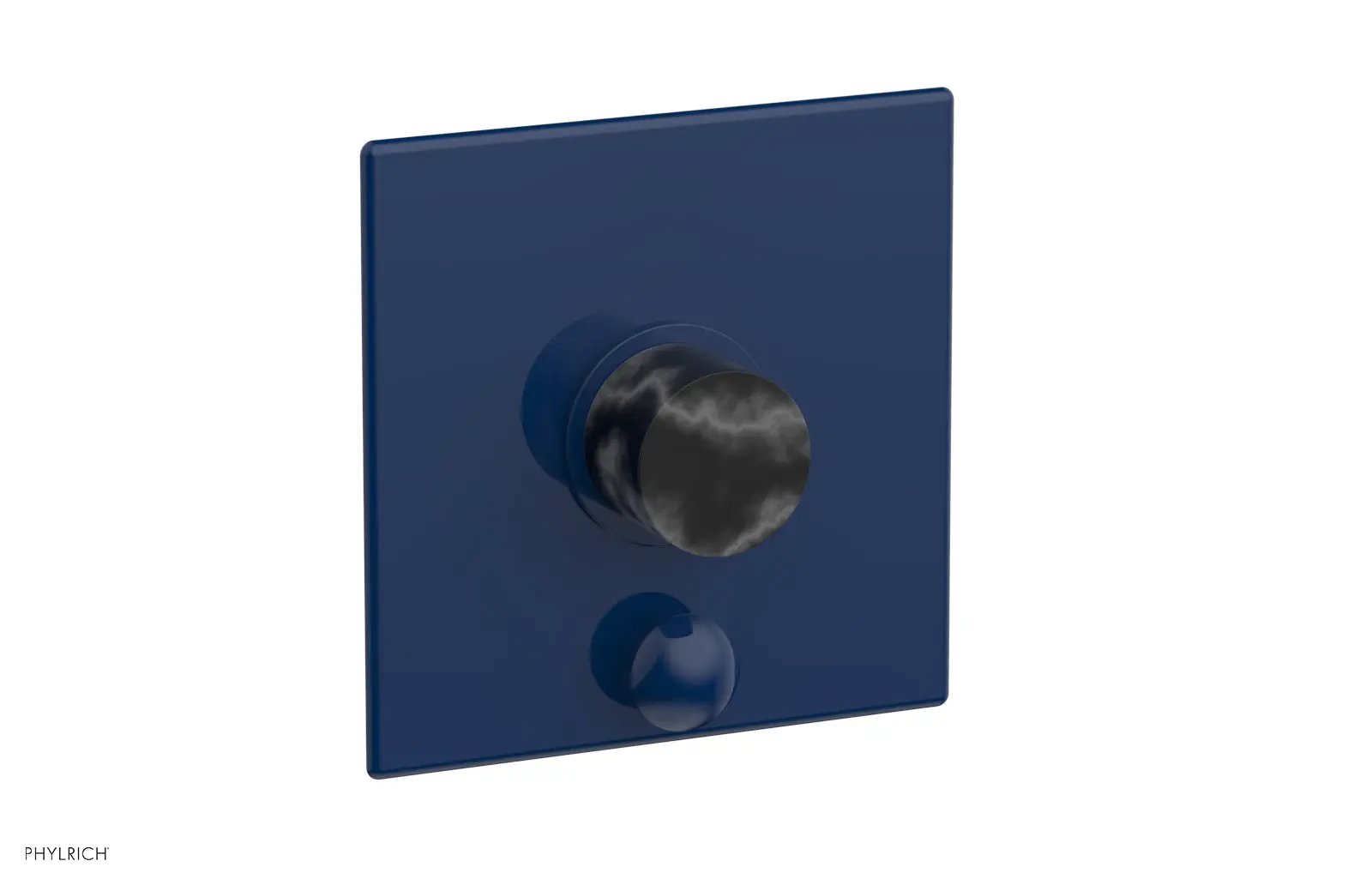 Phylrich BASIC II Pressure Balance Shower Plate with Diverter and Handle Trim Set by Phylrich