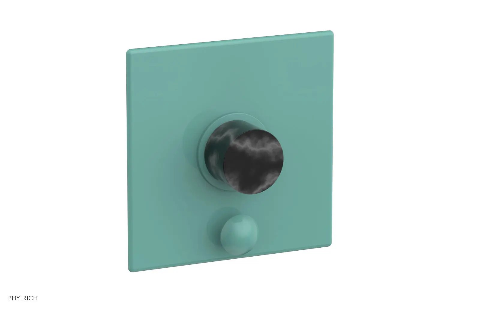 Phylrich BASIC II Pressure Balance Shower Plate with Diverter and Handle Trim Set by Phylrich