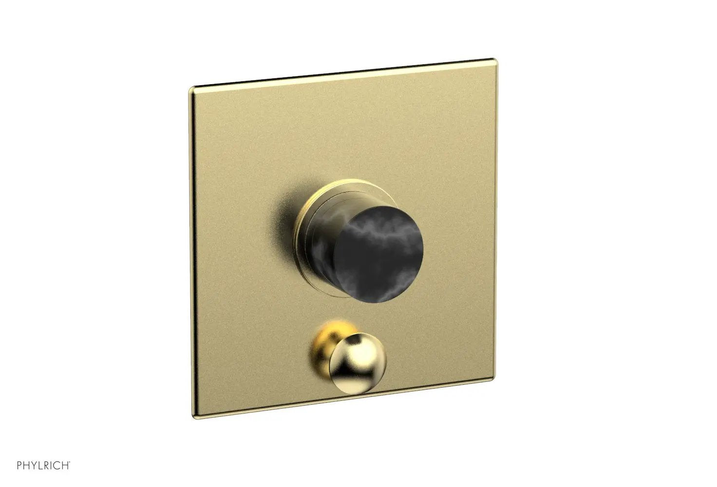 Phylrich BASIC II Pressure Balance Shower Plate with Diverter and Handle Trim Set by Phylrich