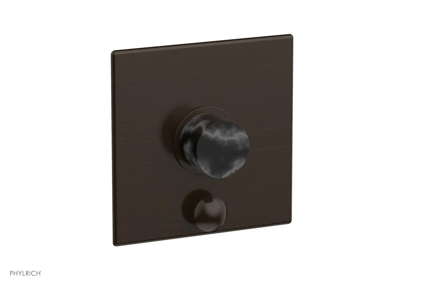 Phylrich BASIC II Pressure Balance Shower Plate with Diverter and Handle Trim Set by Phylrich