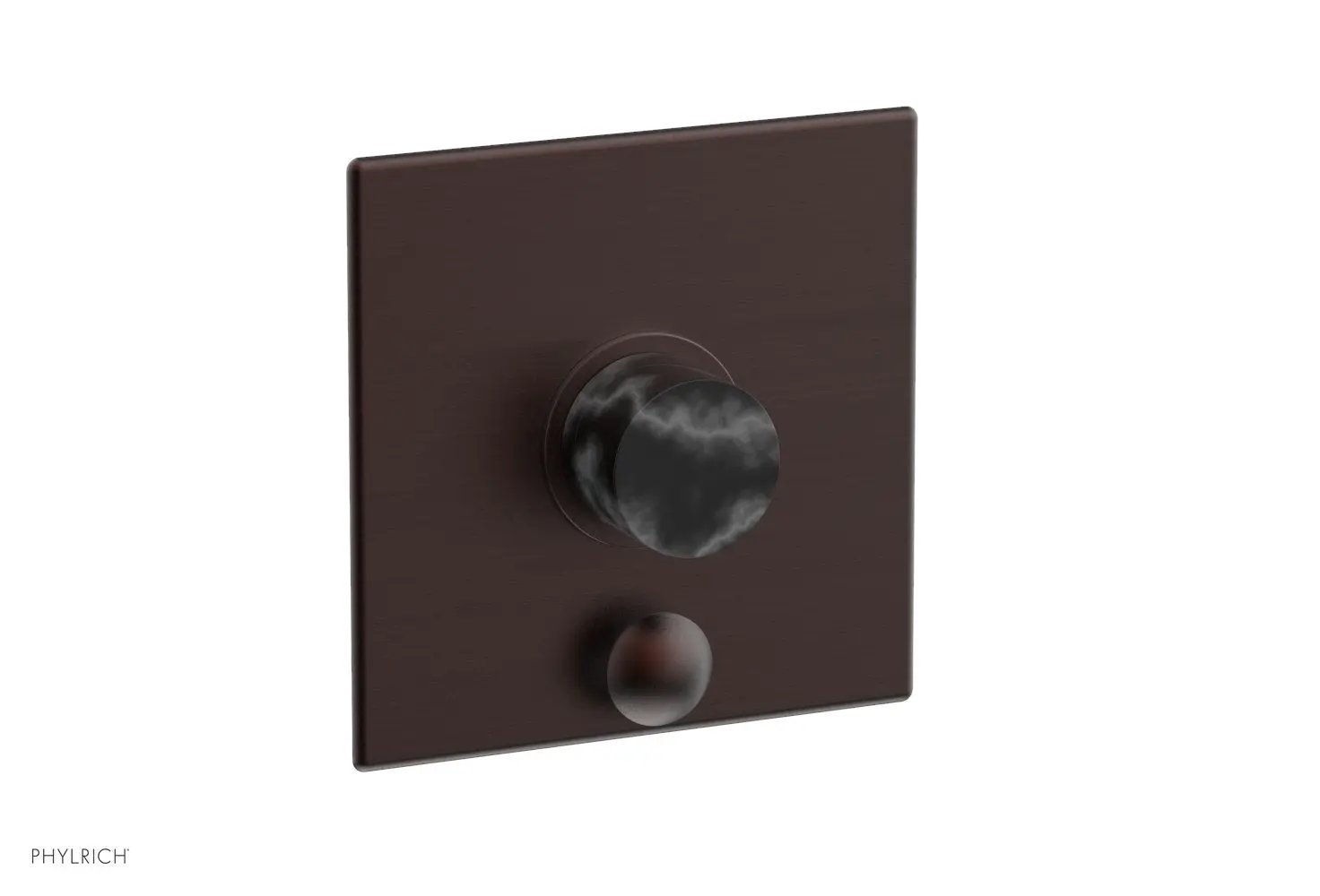 Phylrich BASIC II Pressure Balance Shower Plate with Diverter and Handle Trim Set by Phylrich