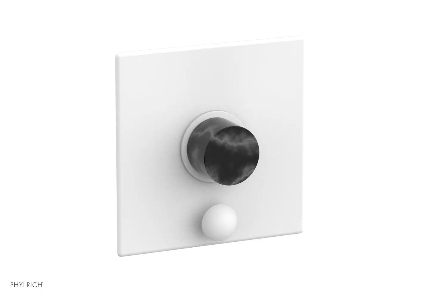 Phylrich BASIC II Pressure Balance Shower Plate with Diverter and Handle Trim Set by Phylrich