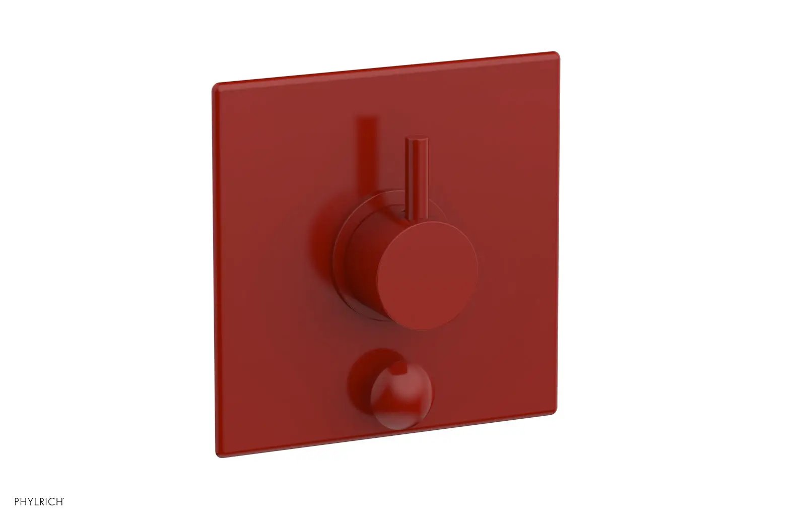 Phylrich BASIC II Pressure Balance Shower Plate with Diverter and Handle Trim Set by Phylrich