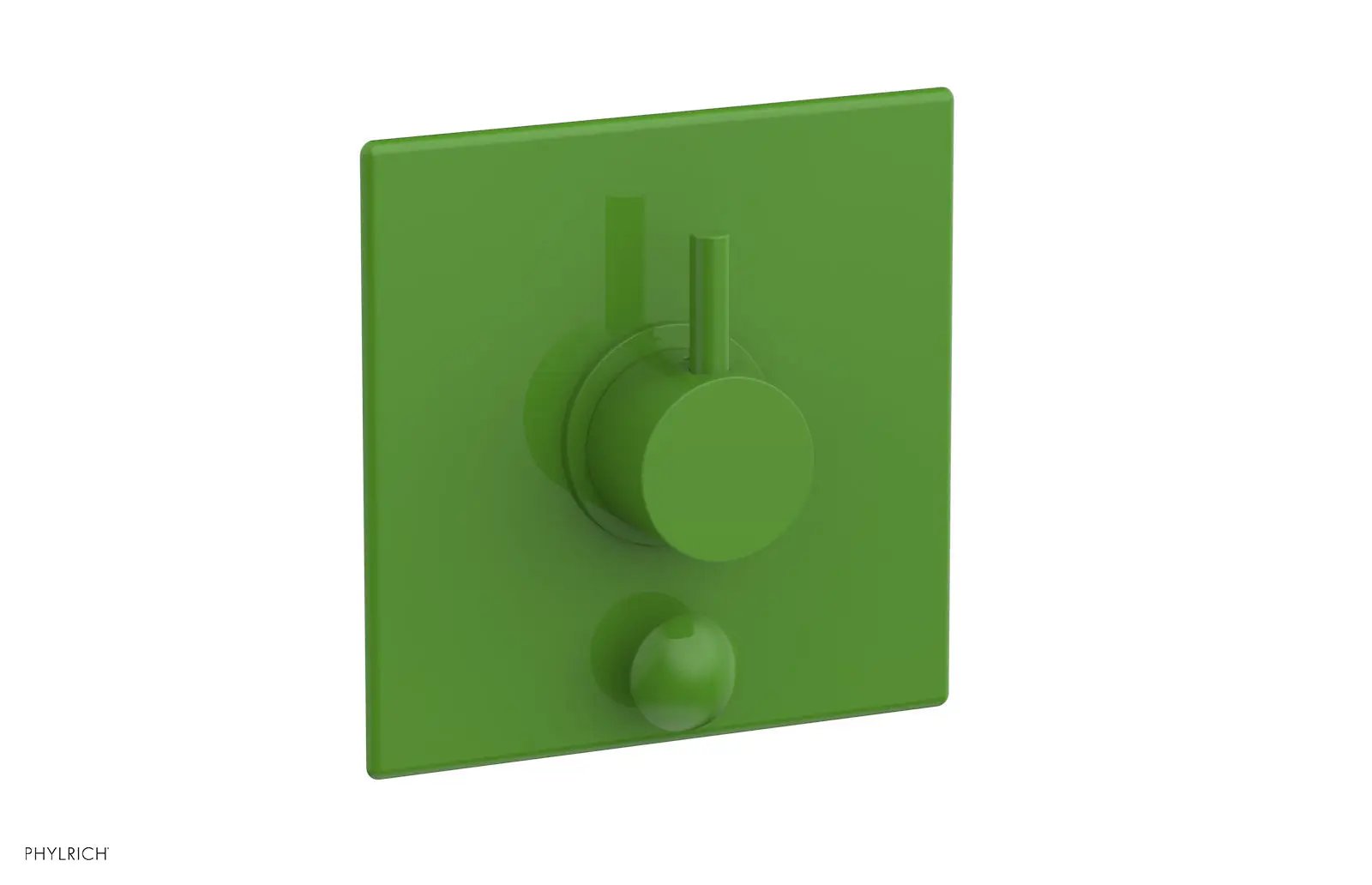 Phylrich BASIC II Pressure Balance Shower Plate with Diverter and Handle Trim Set by Phylrich