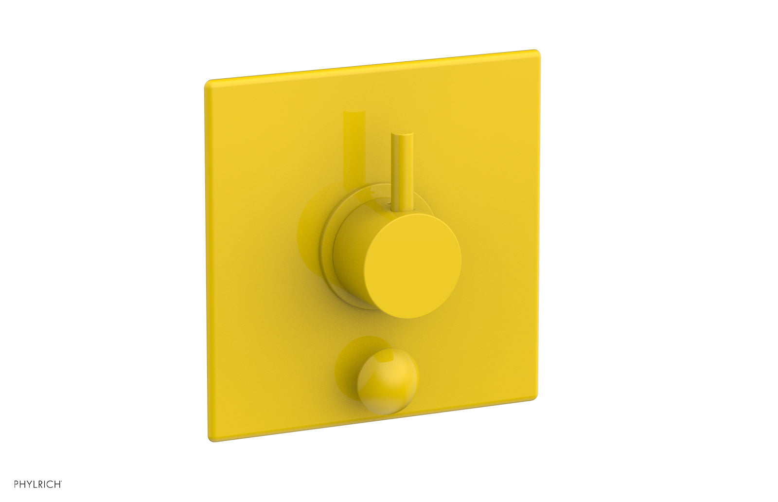 Phylrich BASIC II Pressure Balance Shower Plate with Diverter and Handle Trim Set