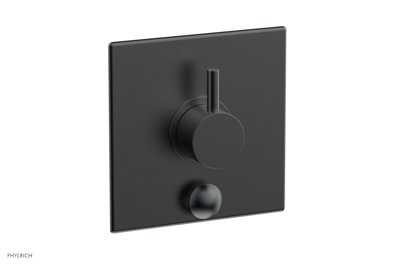 Phylrich BASIC II Pressure Balance Shower Plate with Diverter and Handle Trim Set