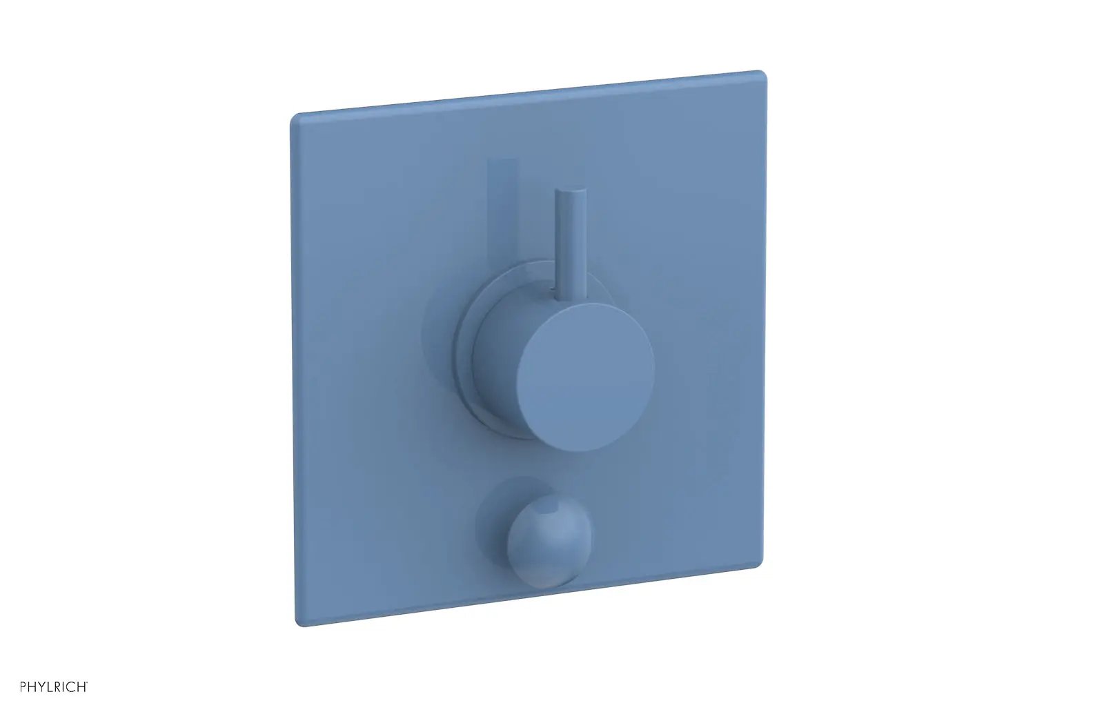 Phylrich BASIC II Pressure Balance Shower Plate with Diverter and Handle Trim Set by Phylrich