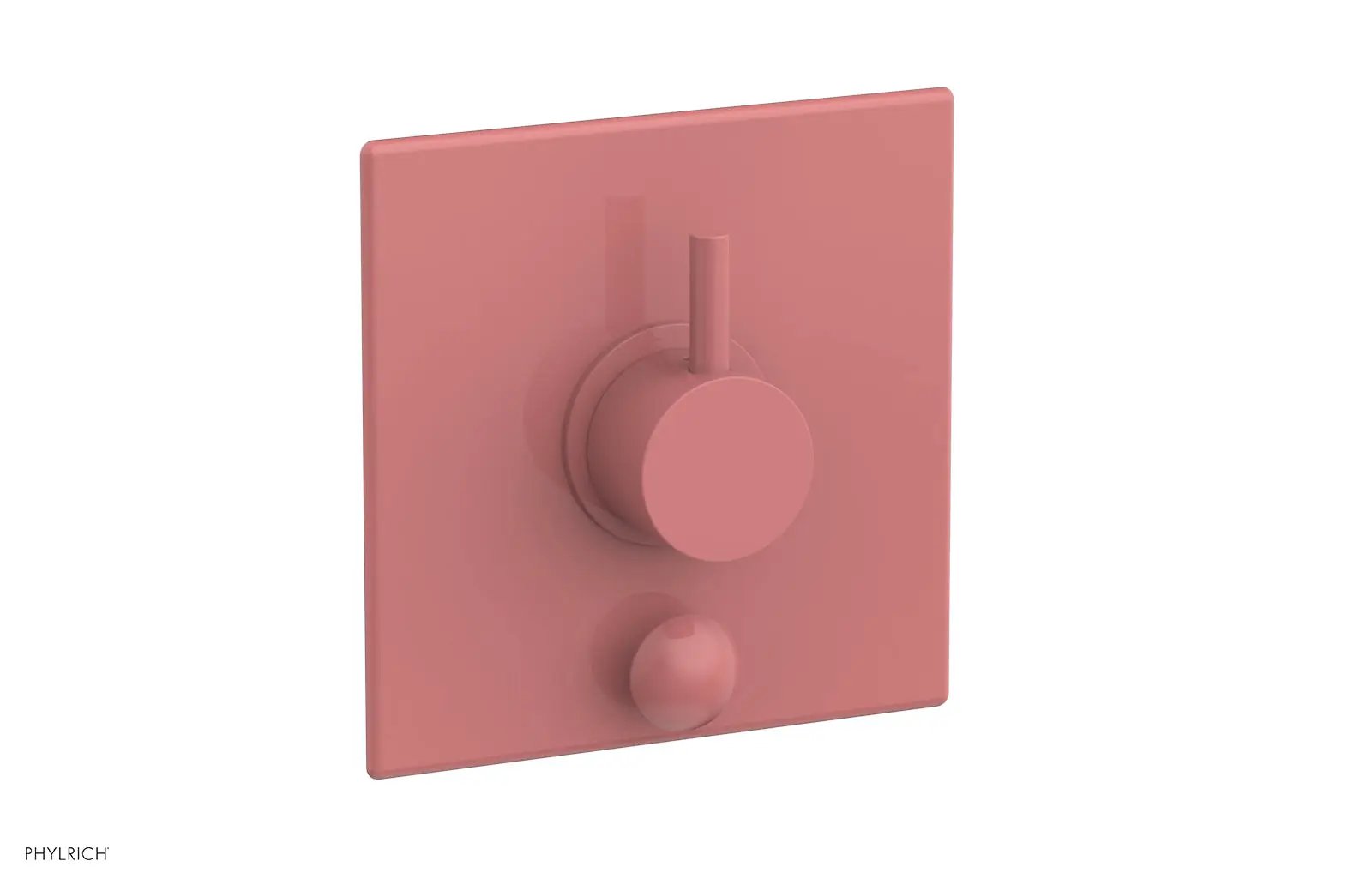 Phylrich BASIC II Pressure Balance Shower Plate with Diverter and Handle Trim Set by Phylrich