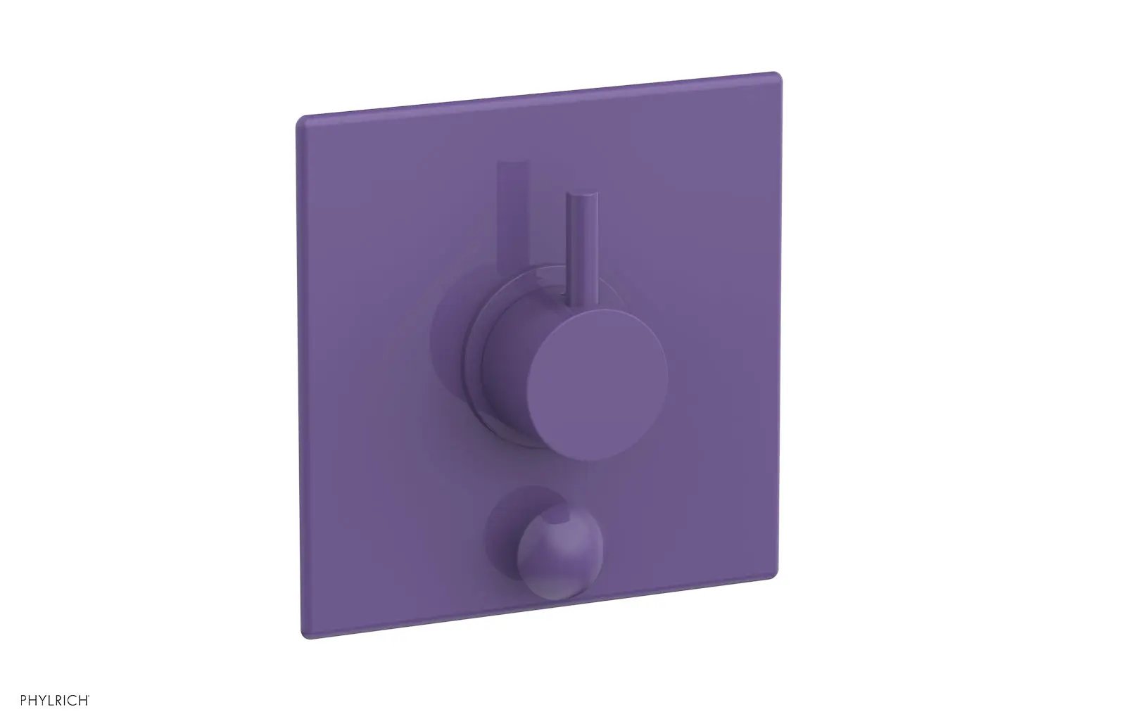 Phylrich BASIC II Pressure Balance Shower Plate with Diverter and Handle Trim Set by Phylrich