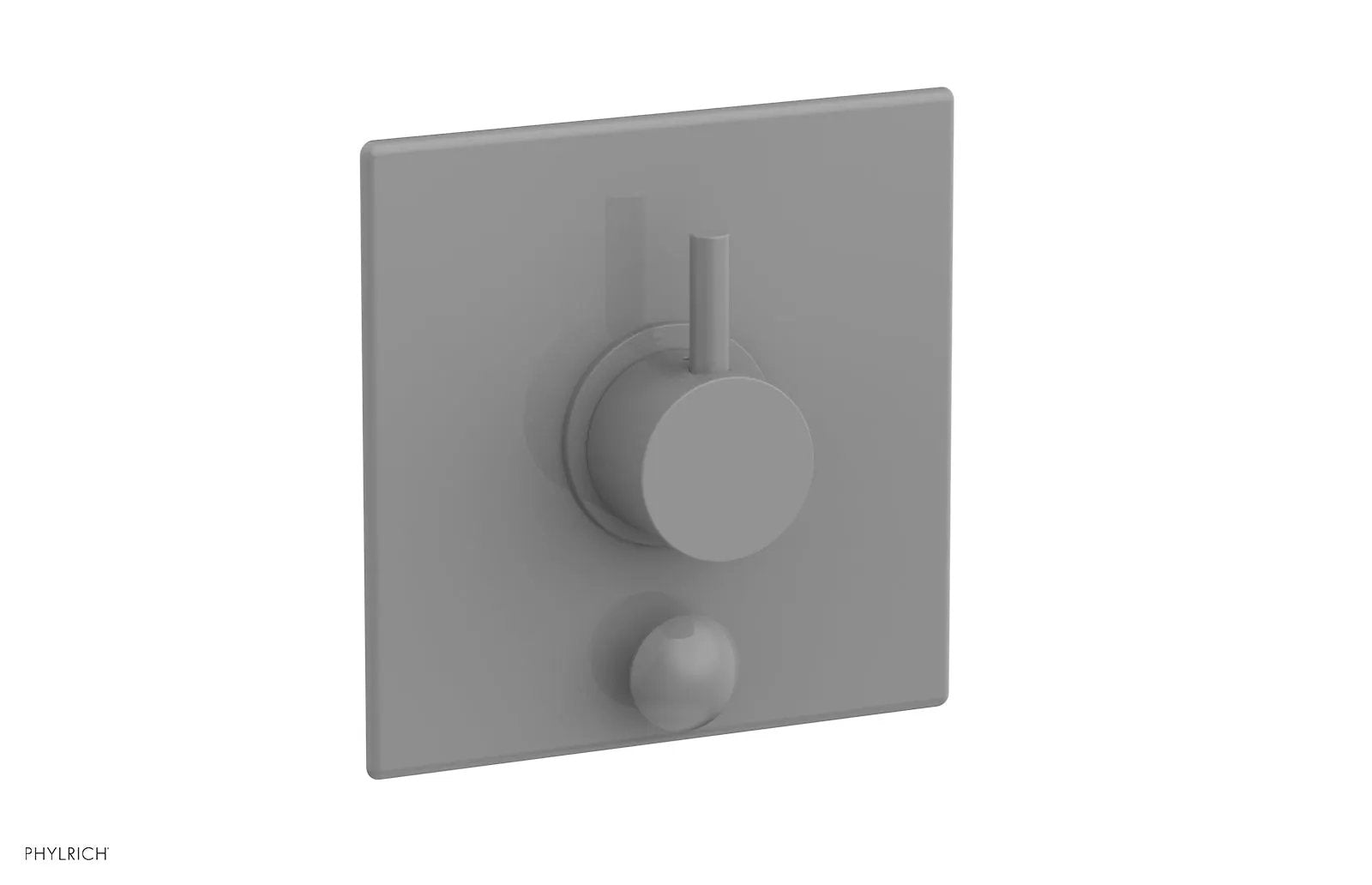 Phylrich BASIC II Pressure Balance Shower Plate with Diverter and Handle Trim Set by Phylrich