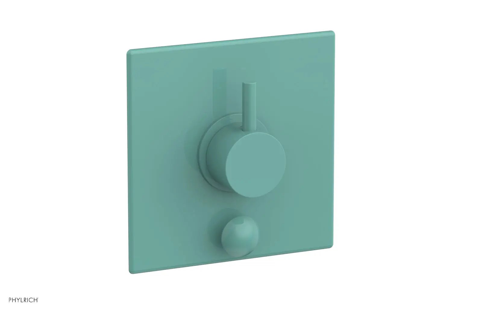 Phylrich BASIC II Pressure Balance Shower Plate with Diverter and Handle Trim Set by Phylrich