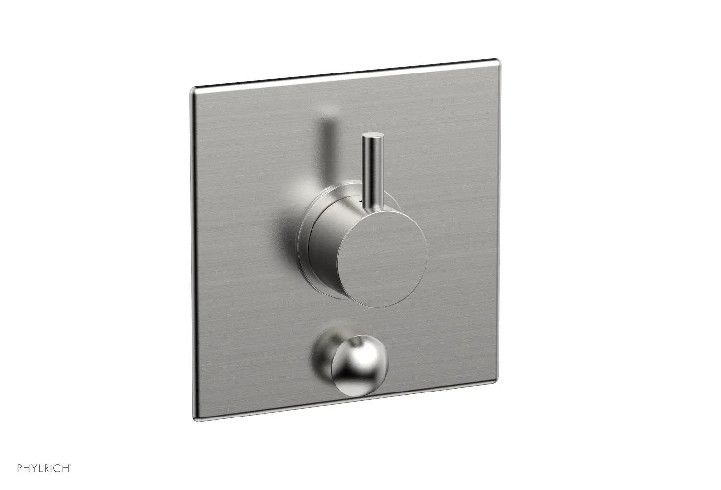 Phylrich BASIC II Pressure Balance Shower Plate with Diverter and Handle Trim Set by Phylrich