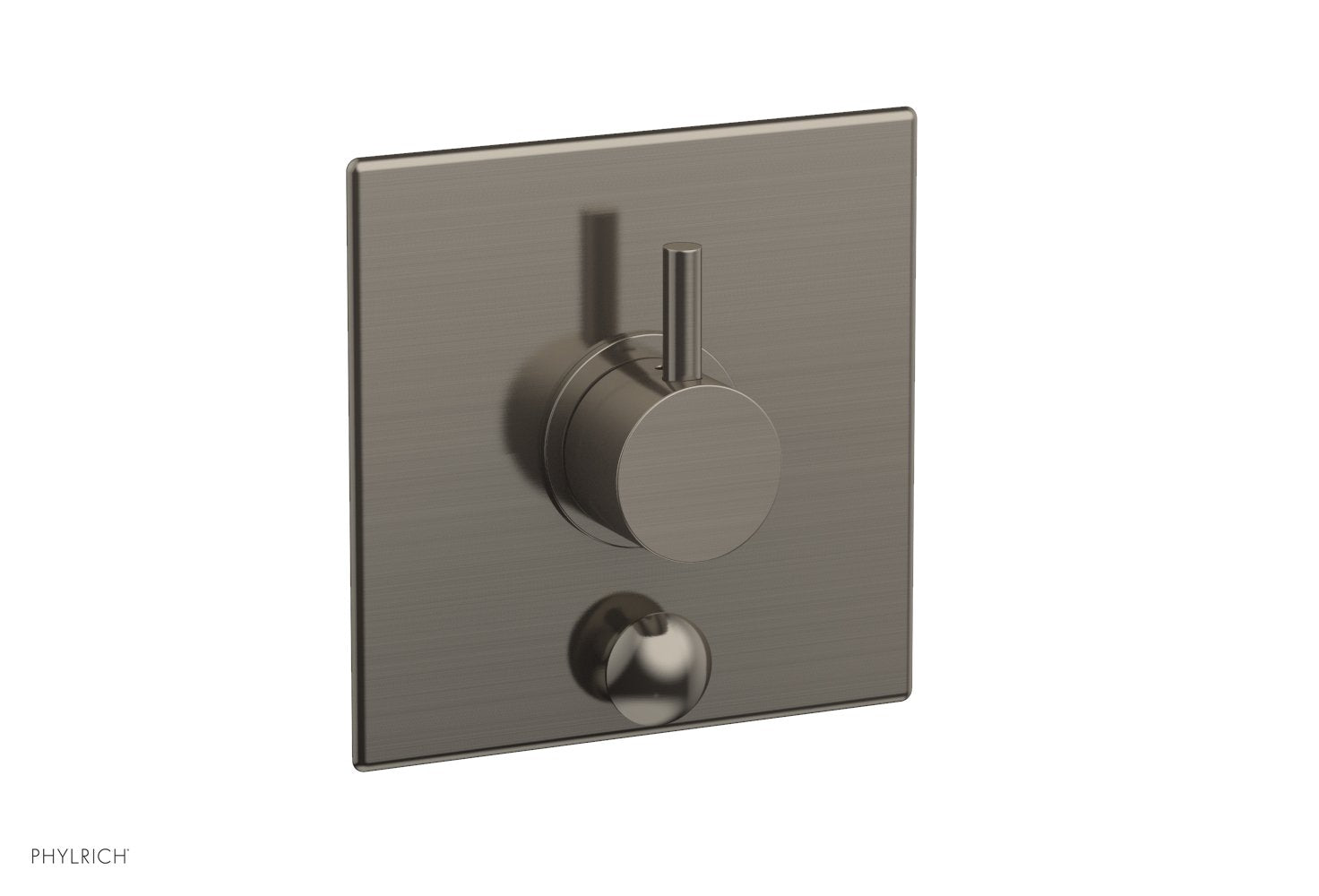 Phylrich BASIC II Pressure Balance Shower Plate with Diverter and Handle Trim Set