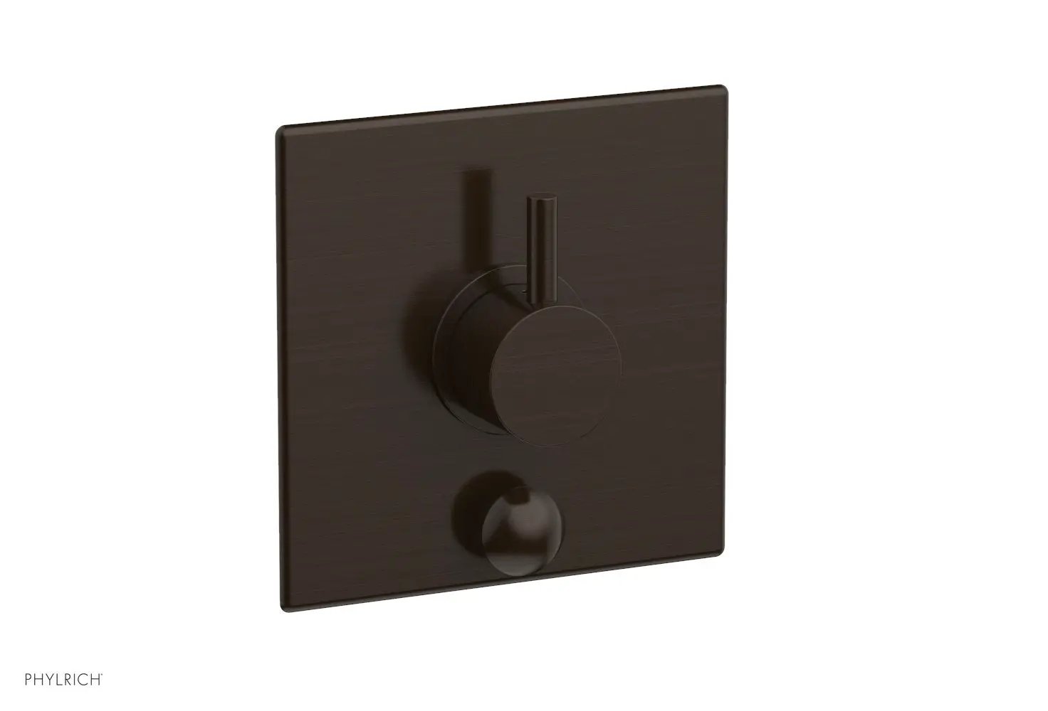 Phylrich BASIC II Pressure Balance Shower Plate with Diverter and Handle Trim Set by Phylrich