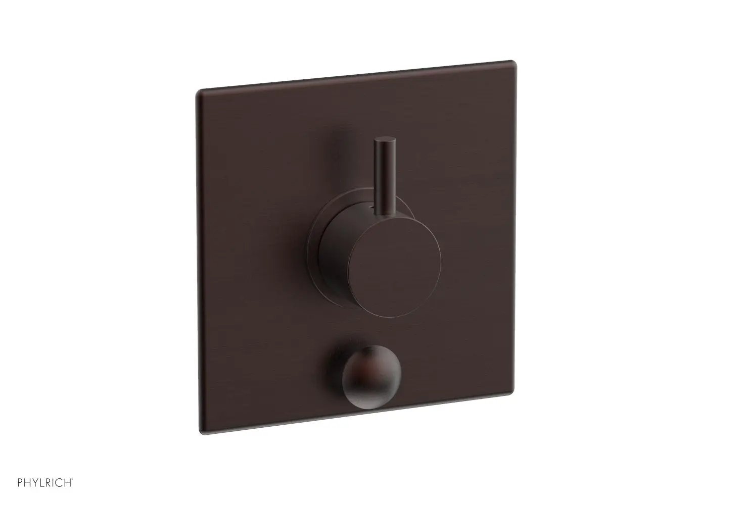 Phylrich BASIC II Pressure Balance Shower Plate with Diverter and Handle Trim Set by Phylrich