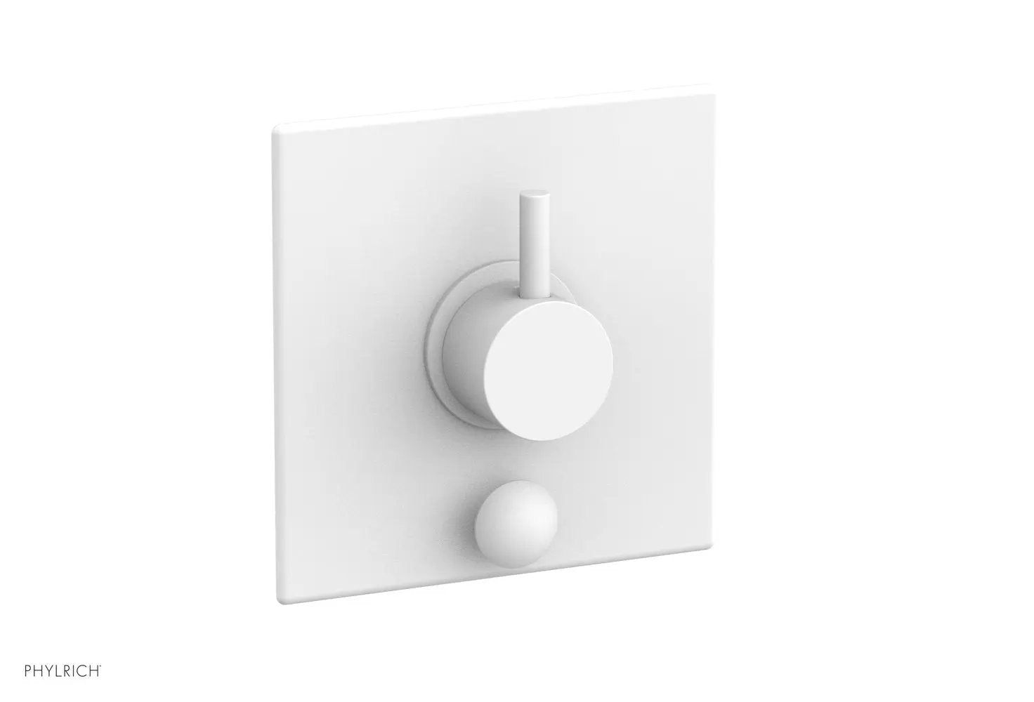 Phylrich BASIC II Pressure Balance Shower Plate with Diverter and Handle Trim Set by Phylrich