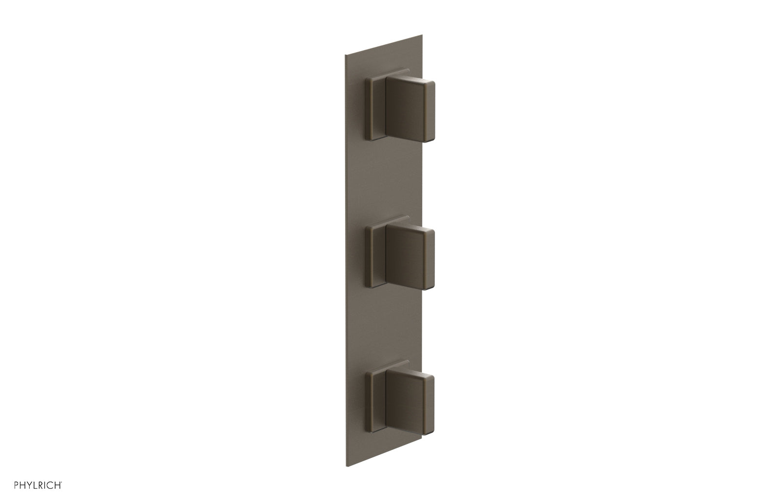 Phylrich MIX Thermostatic Valve with Two Volume Control - Blade Handles by Phylrich