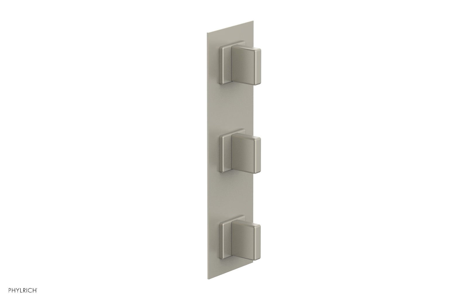 Phylrich MIX Thermostatic Valve with Two Volume Control - Blade Handles by Phylrich