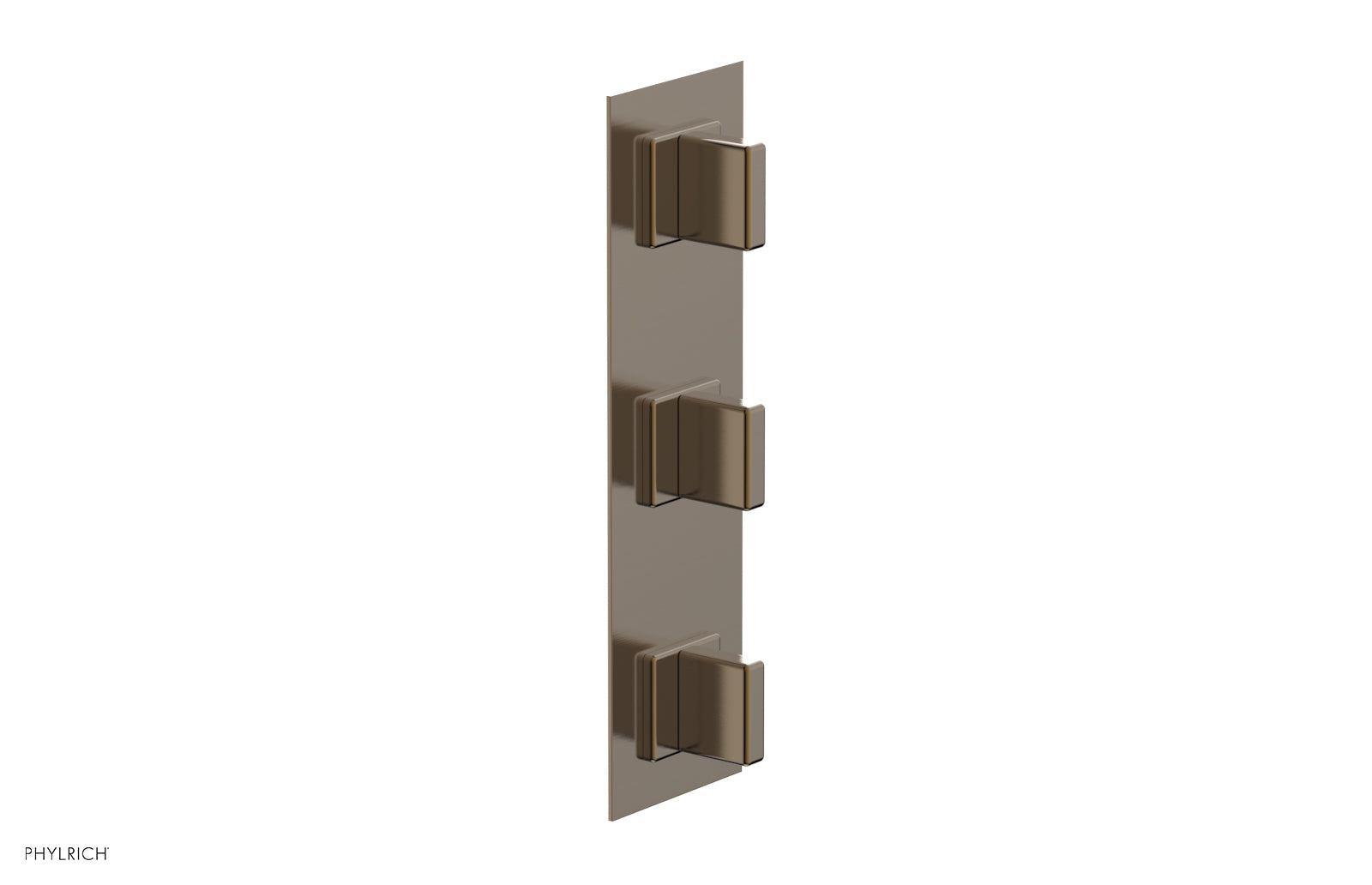 Phylrich MIX Thermostatic Valve with Two Volume Control - Blade Handles by Phylrich