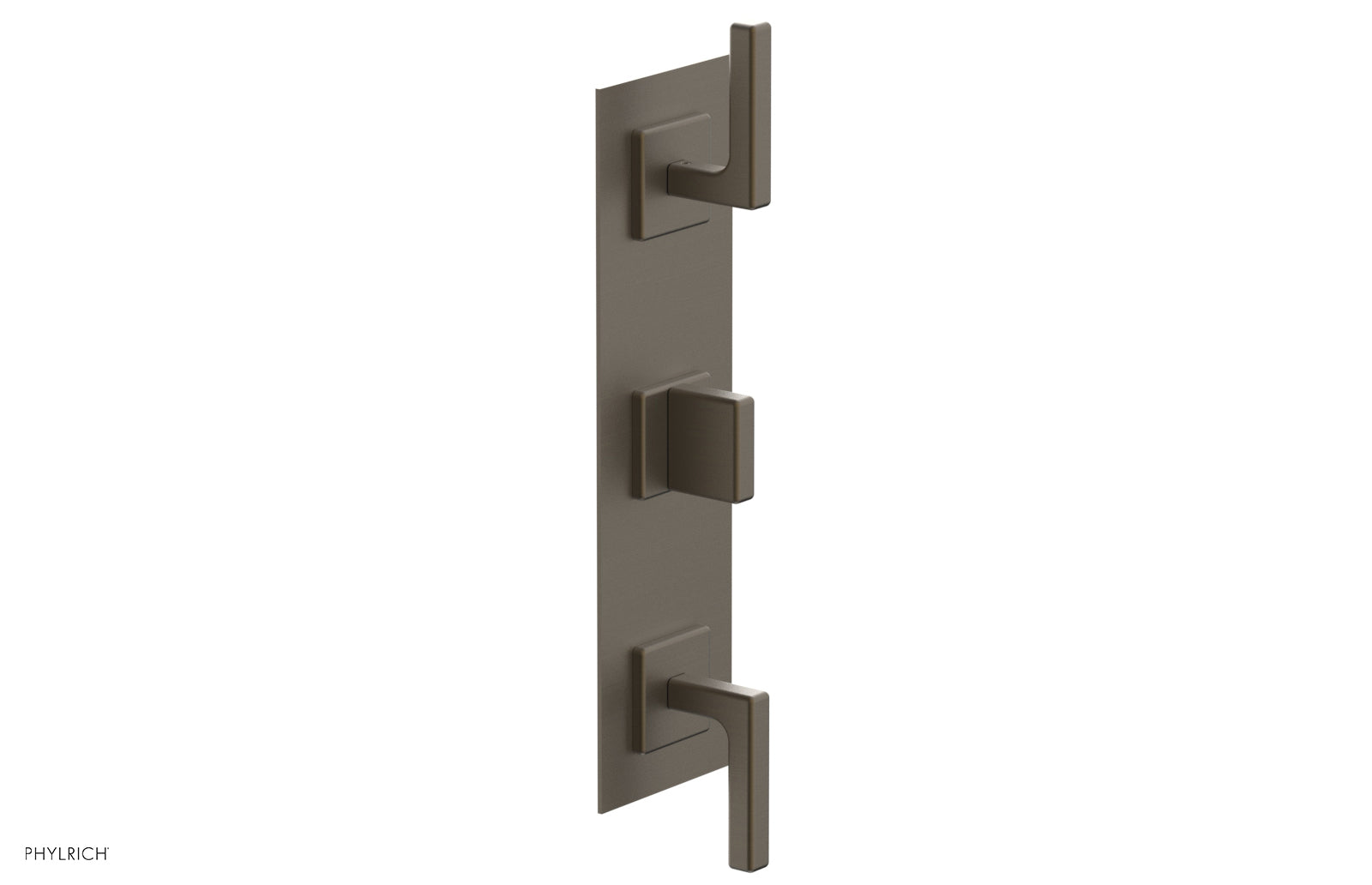 Phylrich MIX Thermostatic Valve with Two Volume Control - Lever Handles by Phylrich