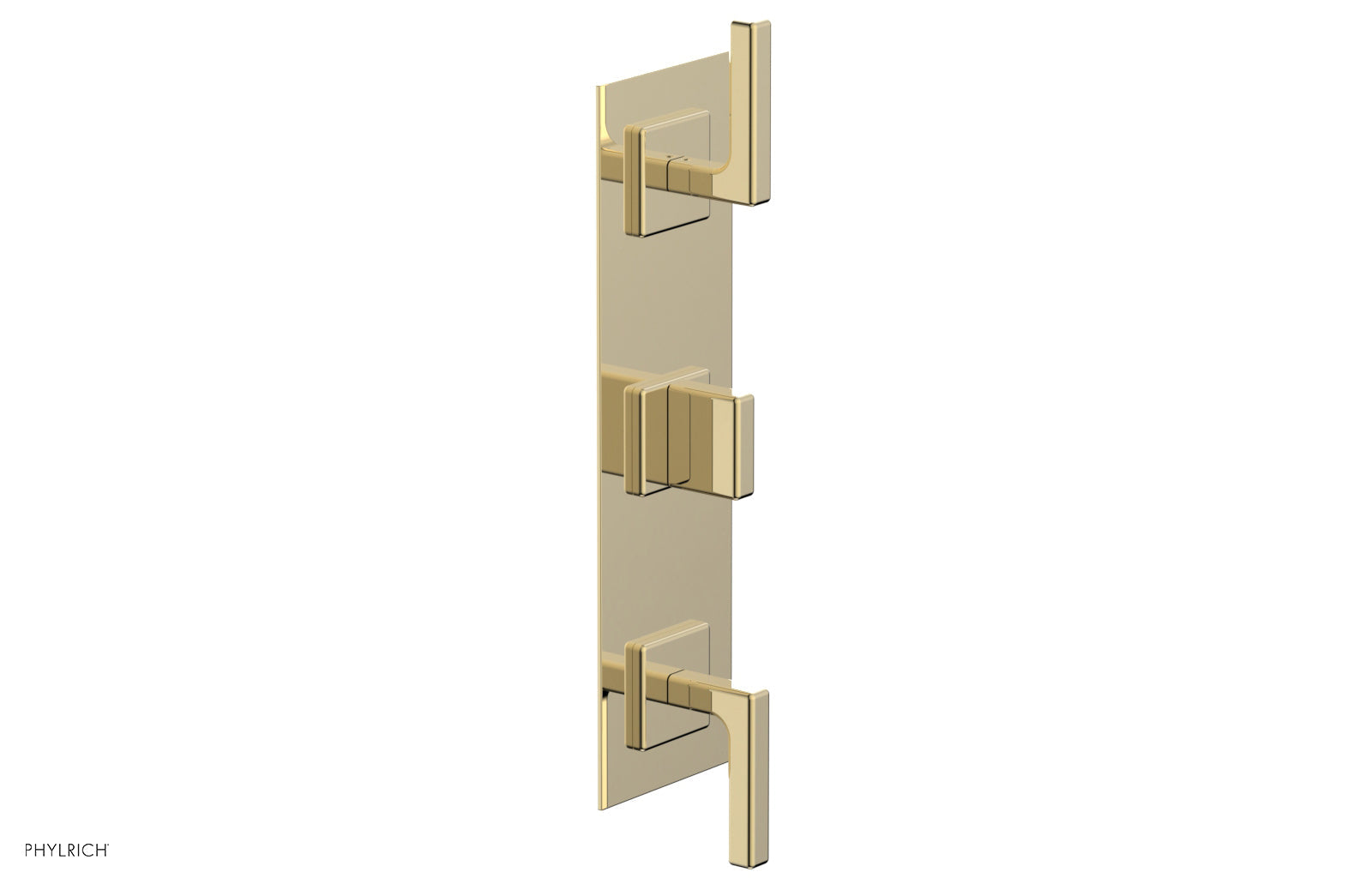 Phylrich MIX Thermostatic Valve with Two Volume Control - Lever Handles by Phylrich