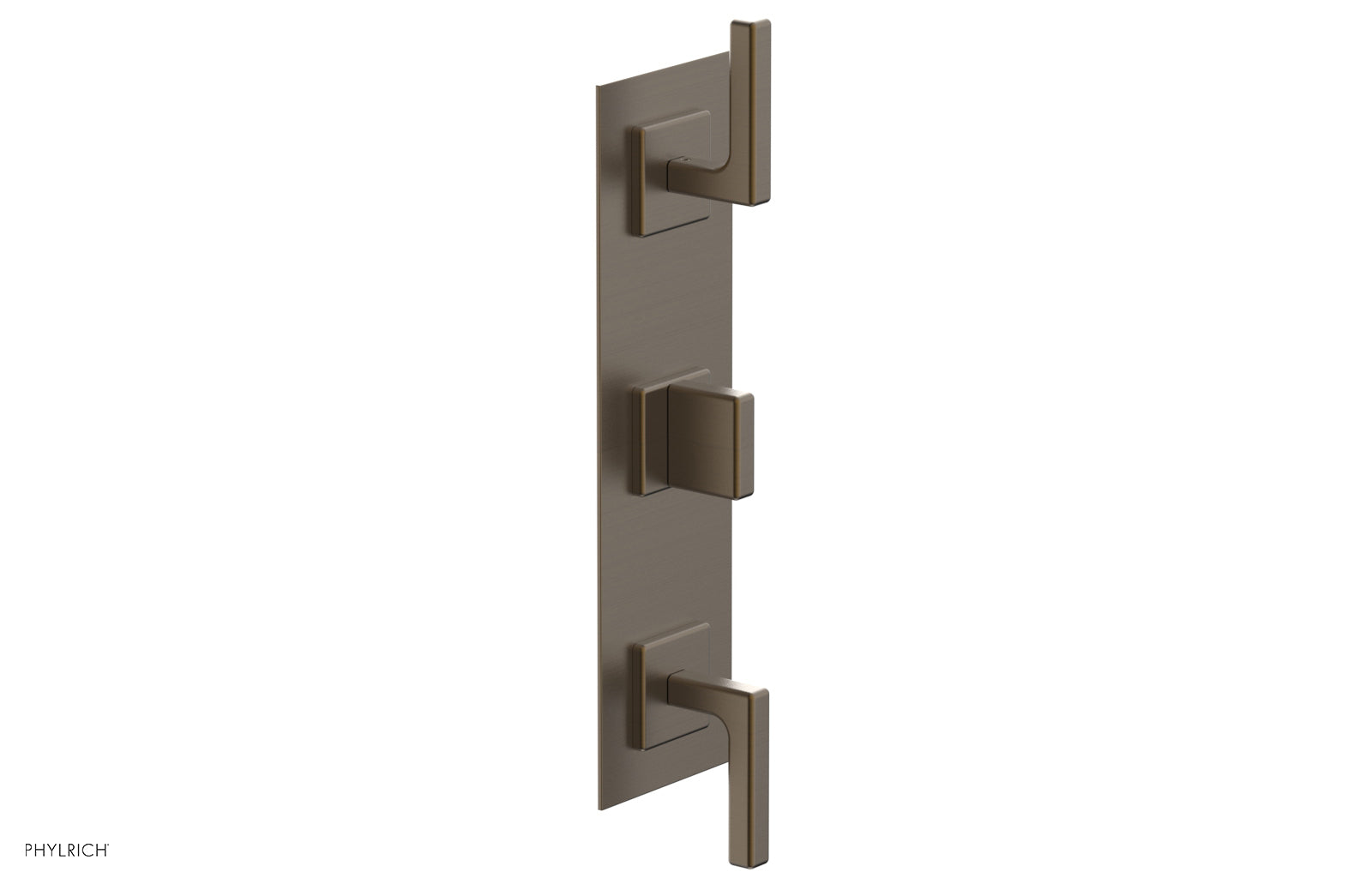 Phylrich MIX Thermostatic Valve with Two Volume Control - Lever Handles by Phylrich