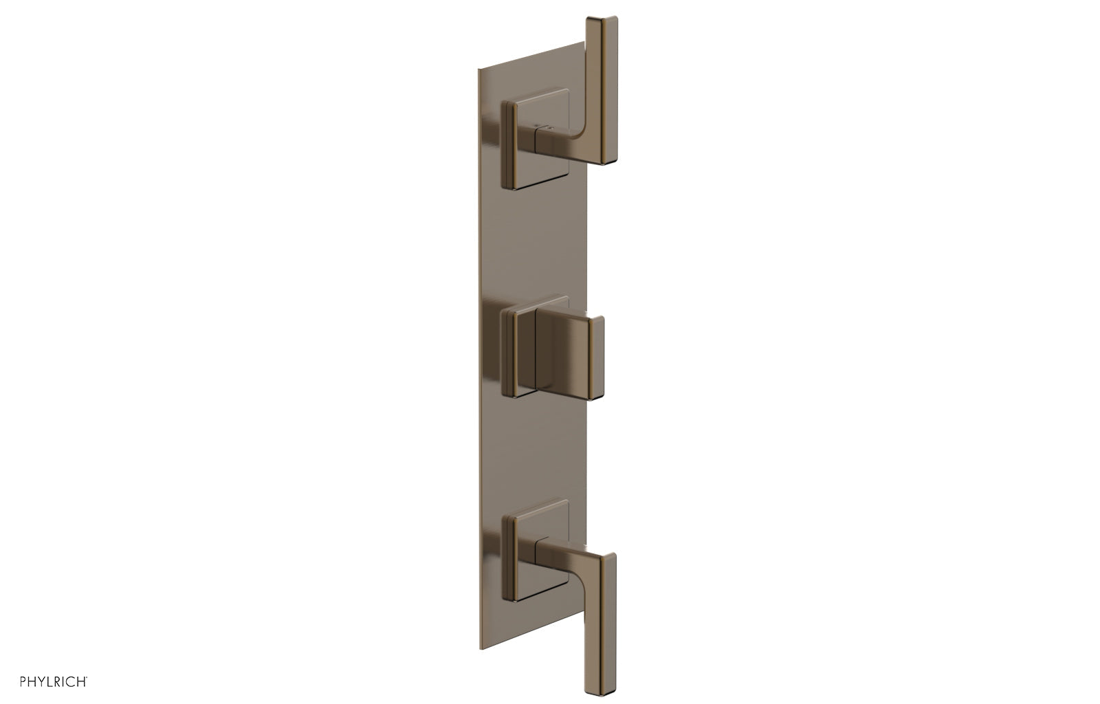 Phylrich MIX Thermostatic Valve with Two Volume Control - Lever Handles by Phylrich