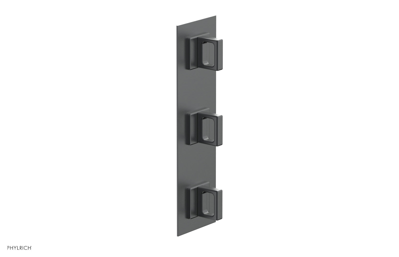Phylrich MIX Thermostatic Valve with Two Volume Control - Ring Handles by Phylrich
