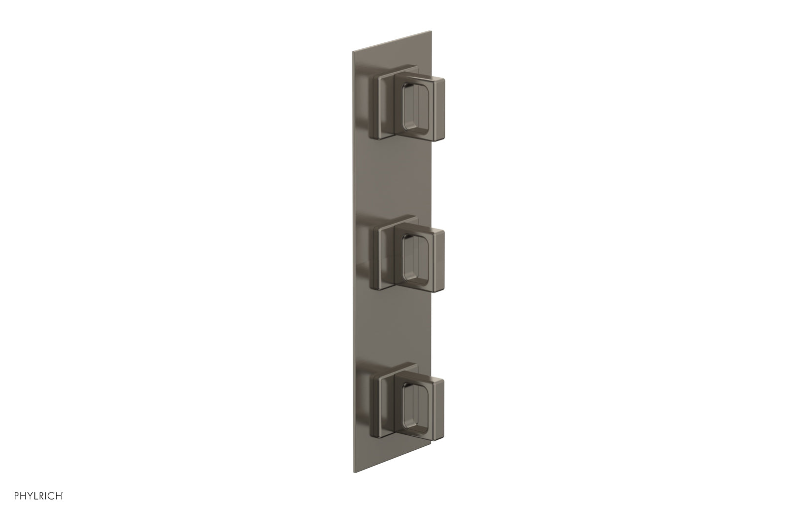 Phylrich MIX Thermostatic Valve with Two Volume Control - Ring Handles by Phylrich