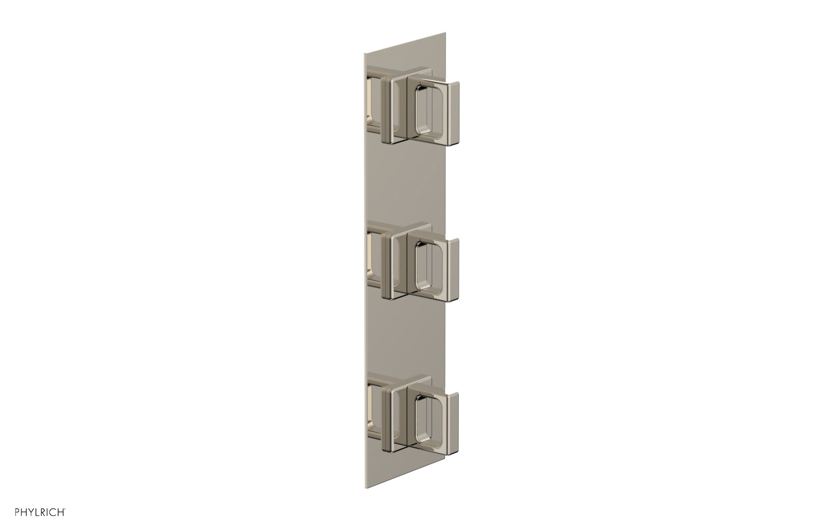 Phylrich MIX Thermostatic Valve with Two Volume Control - Ring Handles by Phylrich