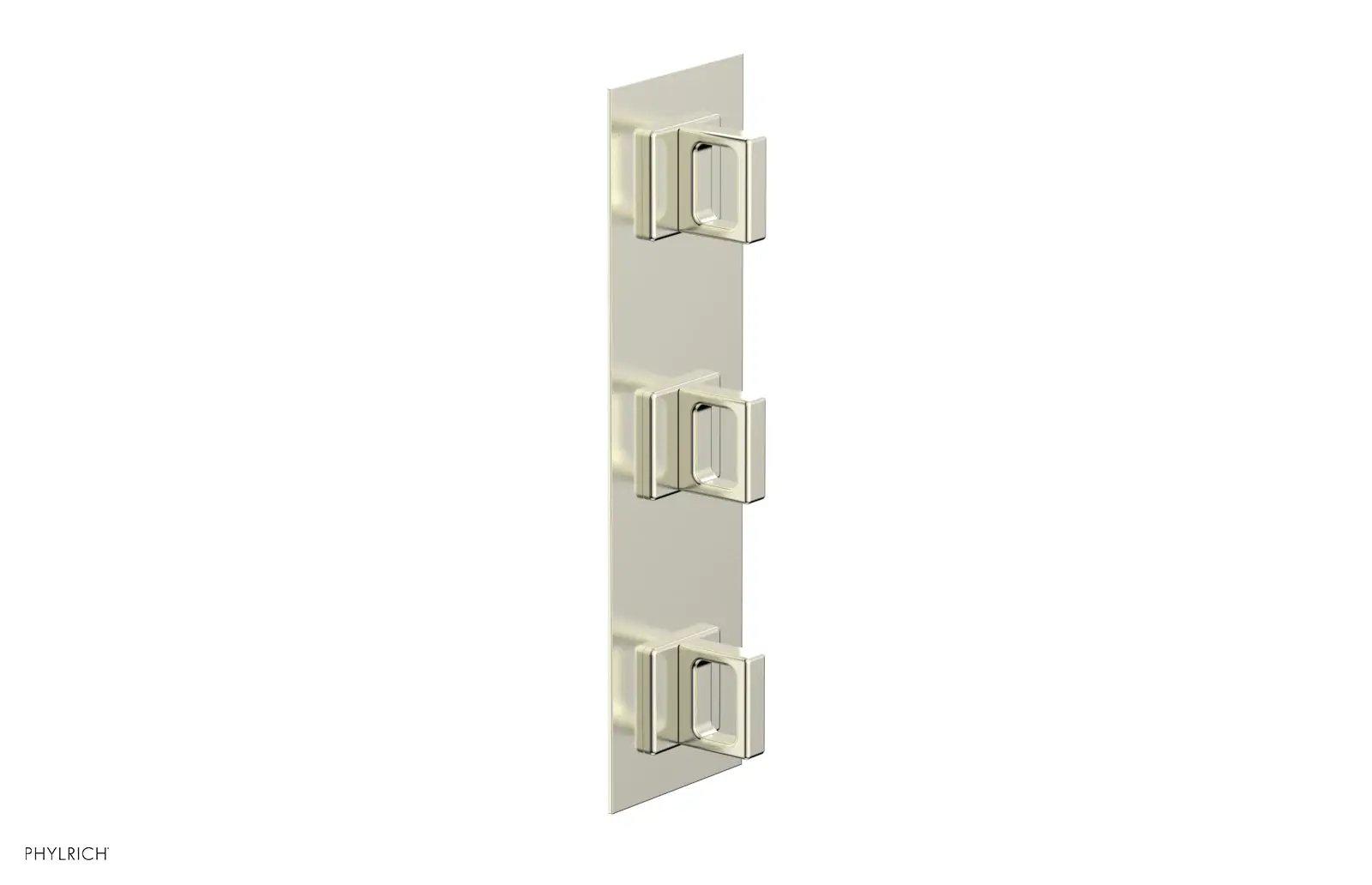 Phylrich MIX Thermostatic Valve with Two Volume Control - Ring Handles by Phylrich