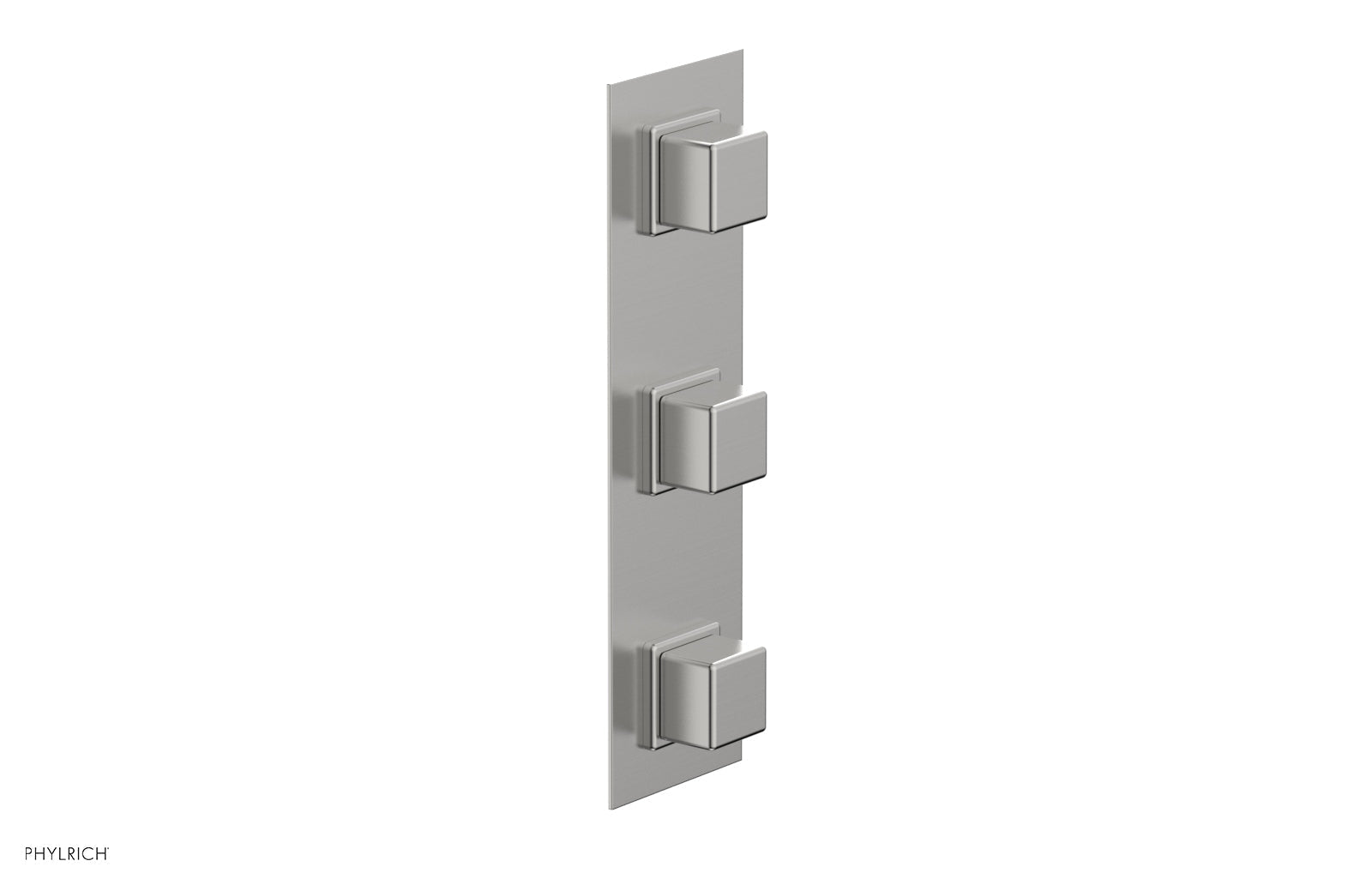 Phylrich MIX Thermostatic Valve with Two Volume Control - Cube Handles