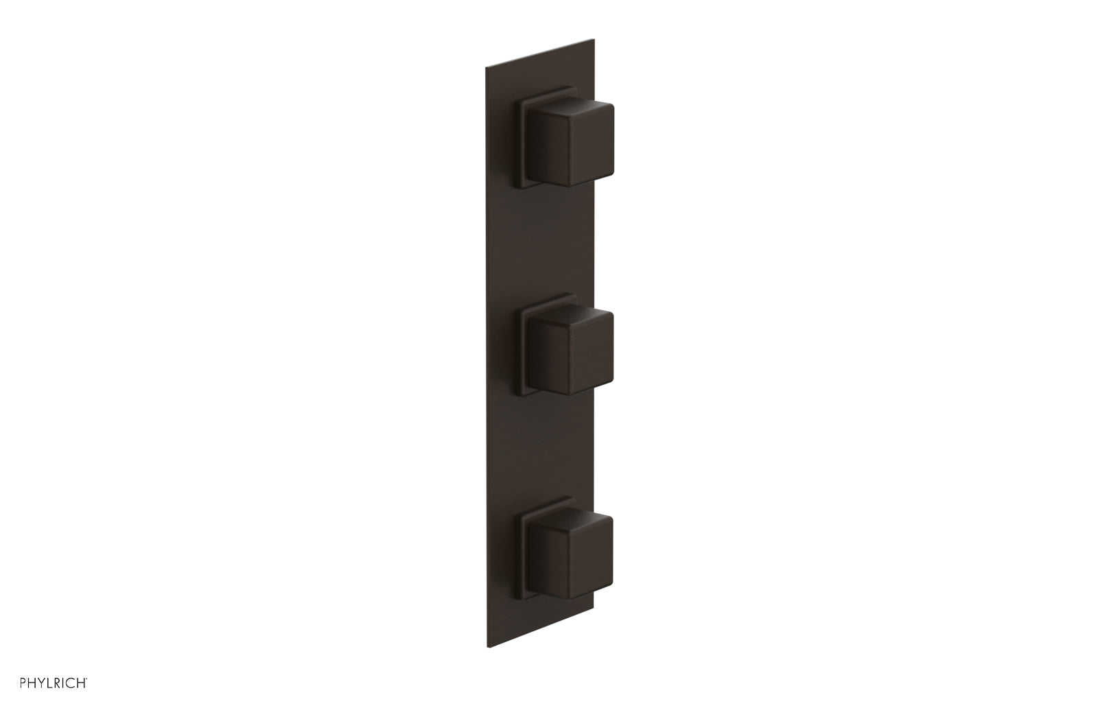 Phylrich MIX Thermostatic Valve with Two Volume Control - Cube Handles