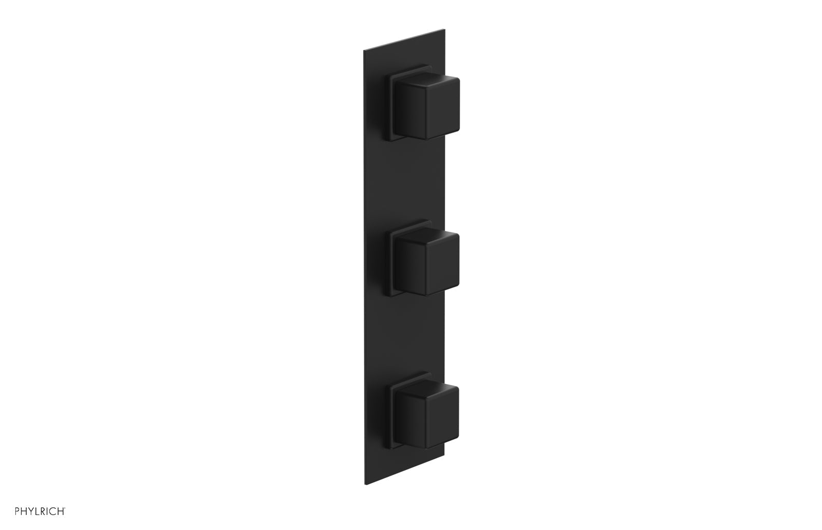 Phylrich MIX Thermostatic Valve with Two Volume Control - Cube Handles