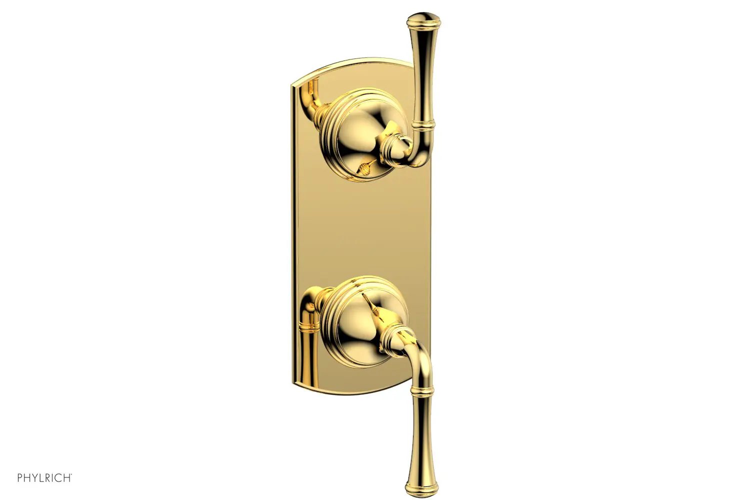 Phylrich 3RING 1/2" Mini Thermostatic Valve with Volume Control Diverter by Phylrich