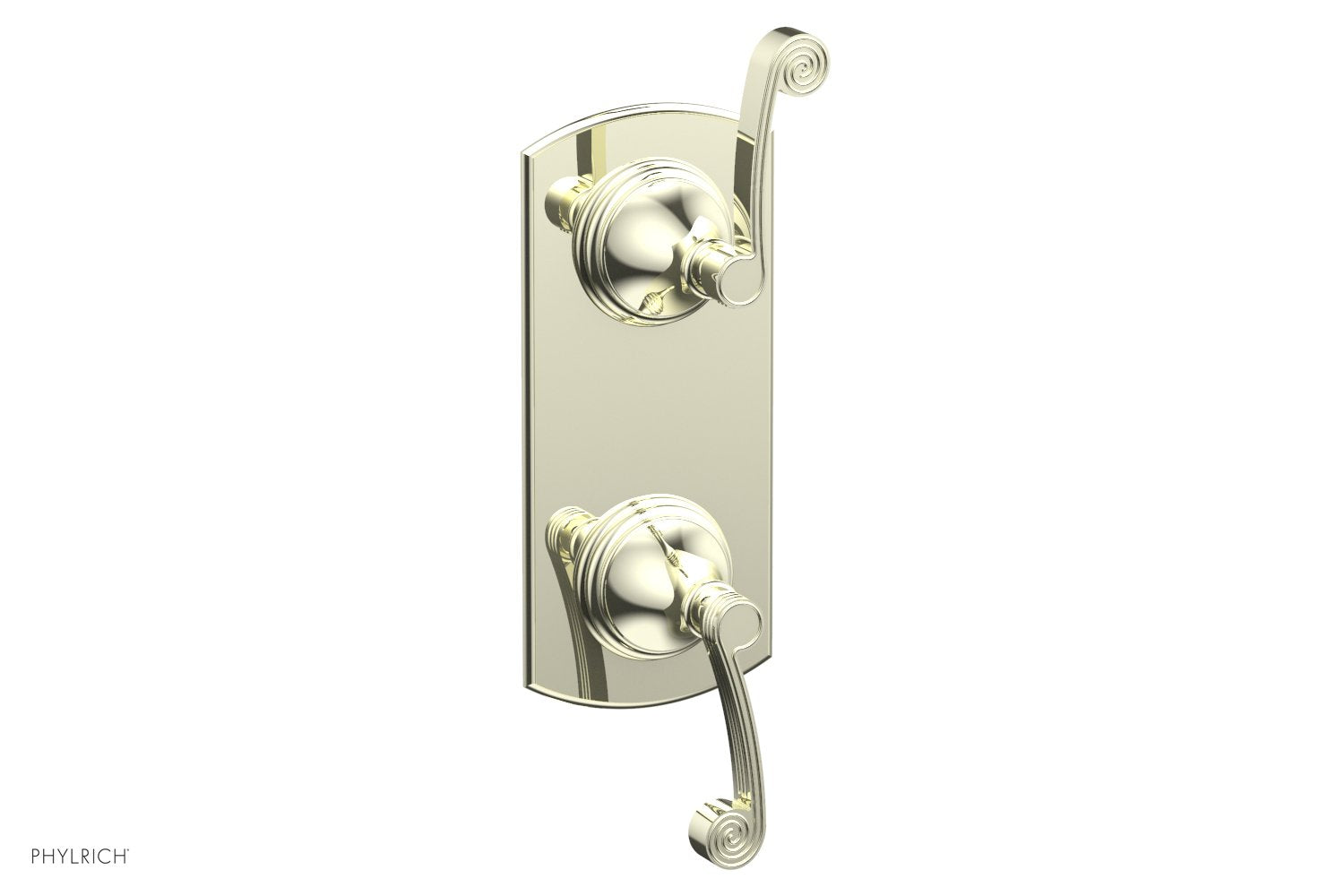Phylrich 3RING 1/2" Mini Thermostatic Valve with Volume Control Diverter by Phylrich