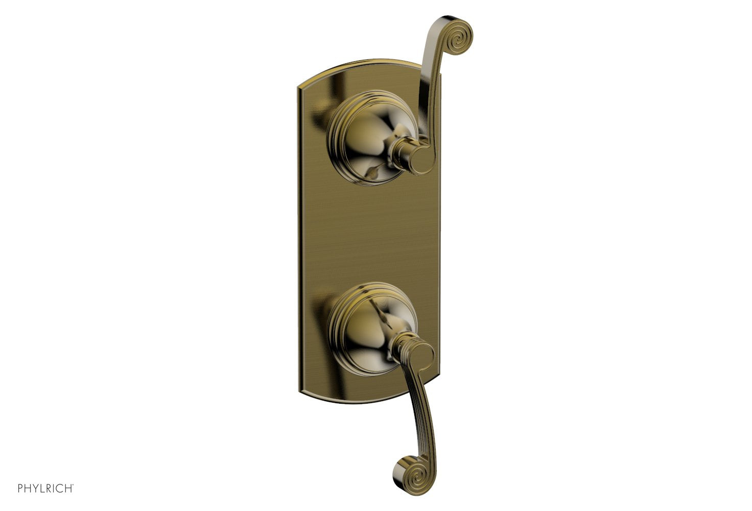 Phylrich 3RING 1/2" Mini Thermostatic Valve with Volume Control Diverter by Phylrich