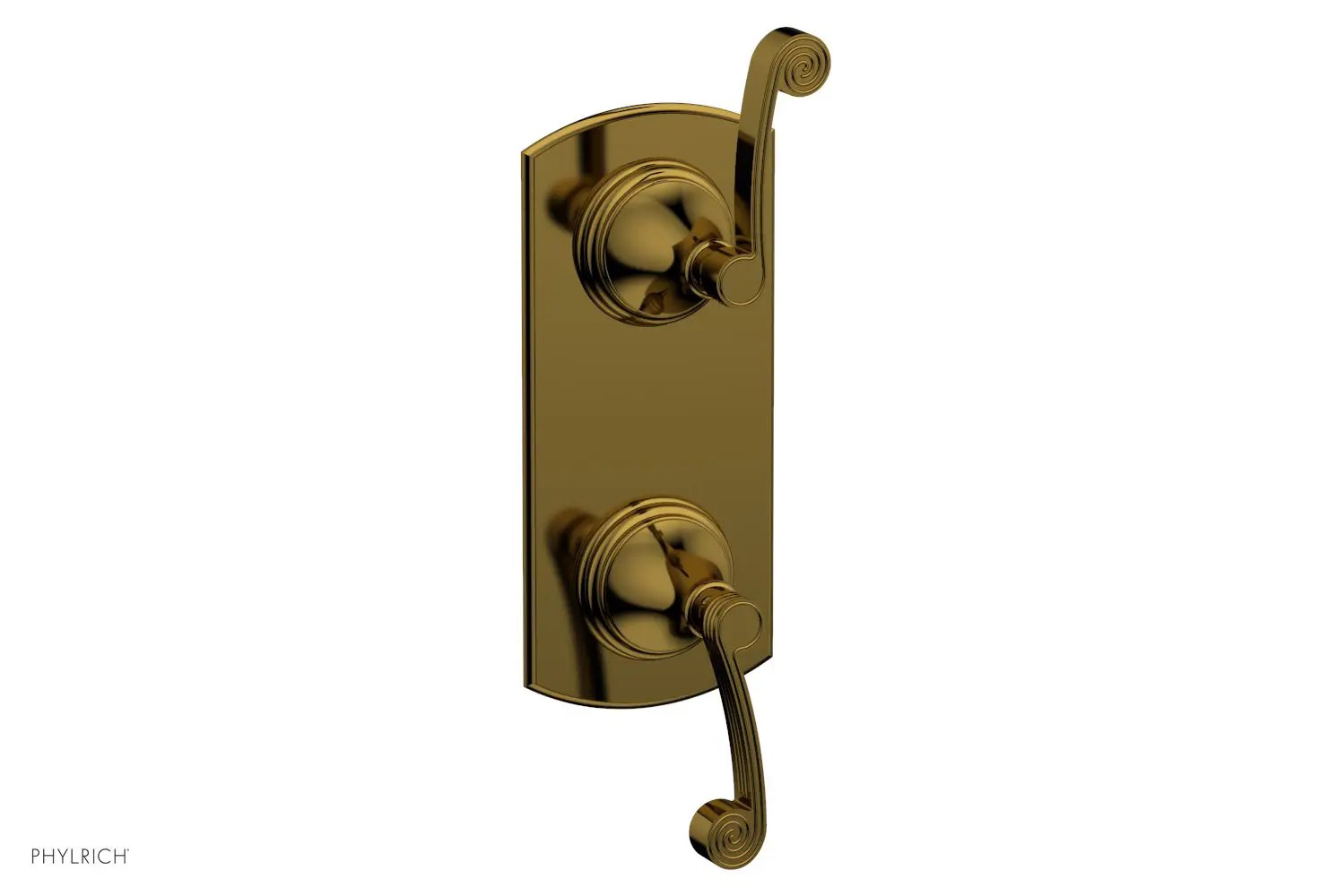 Phylrich 3RING 1/2" Mini Thermostatic Valve with Volume Control Diverter by Phylrich