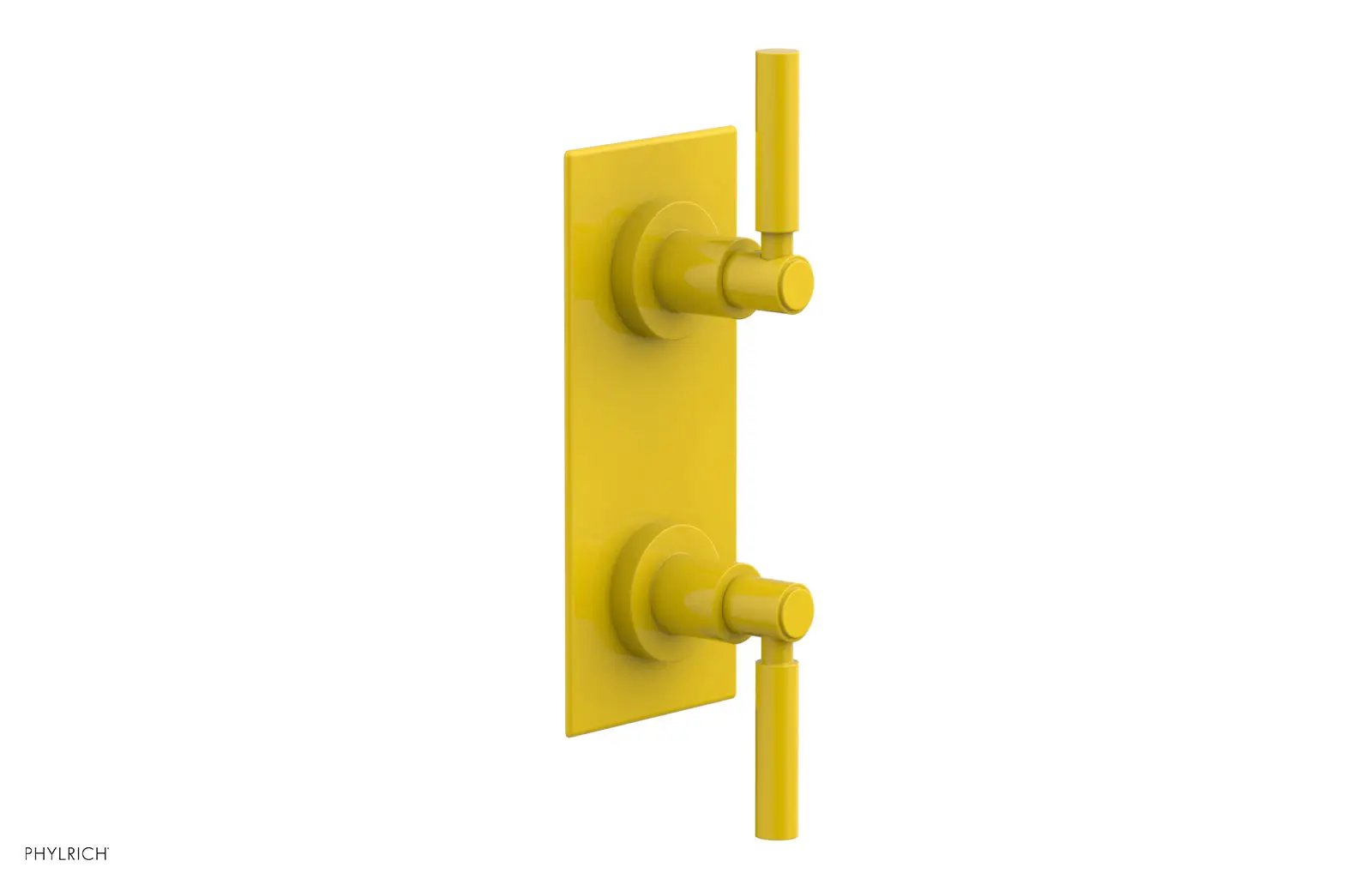 Phylrich BASIC 1/2" Thermostatic Valve with Volume Control or Diverter Lever Handles by Phylrich