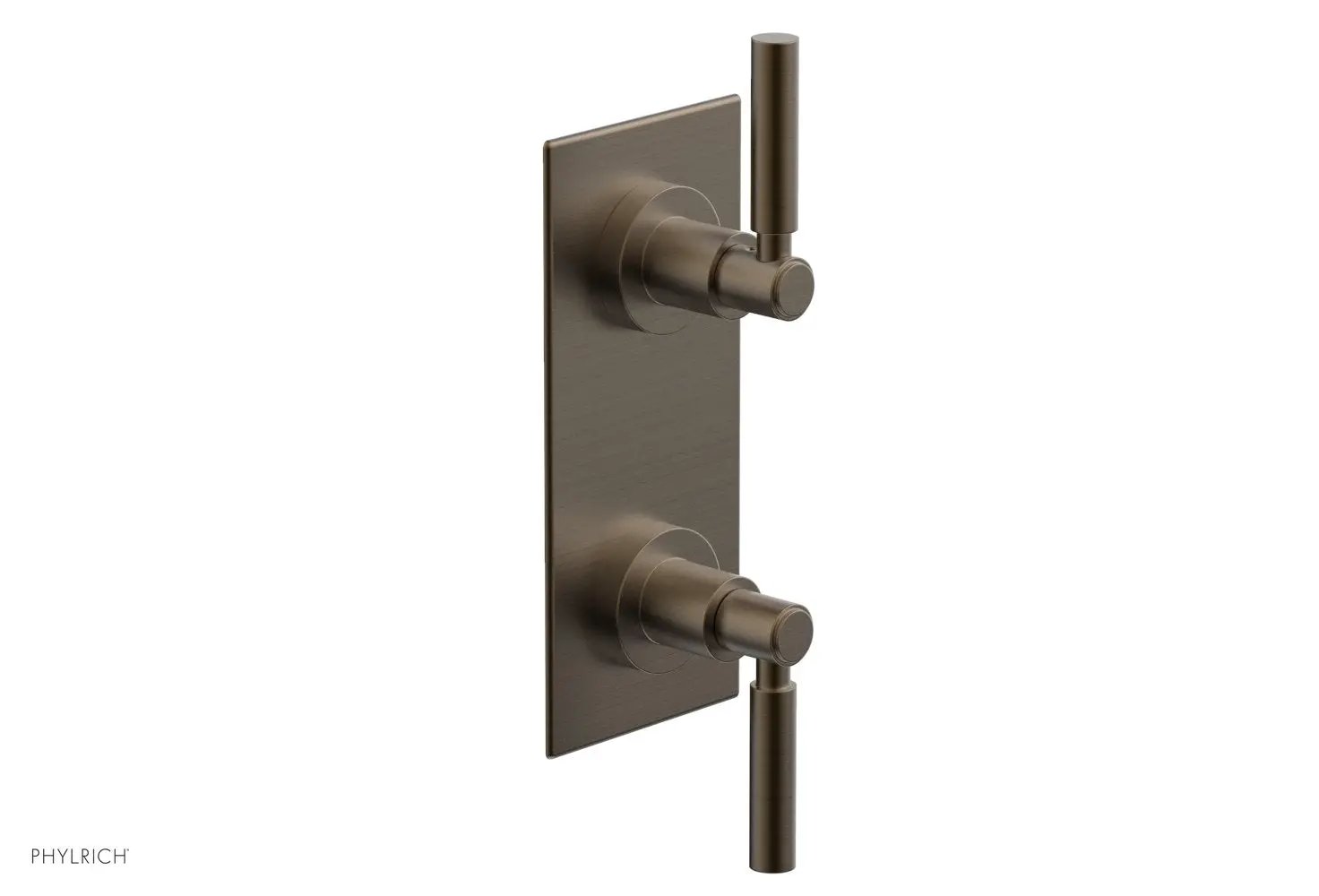 Phylrich BASIC 1/2" Thermostatic Valve with Volume Control or Diverter Lever Handles by Phylrich