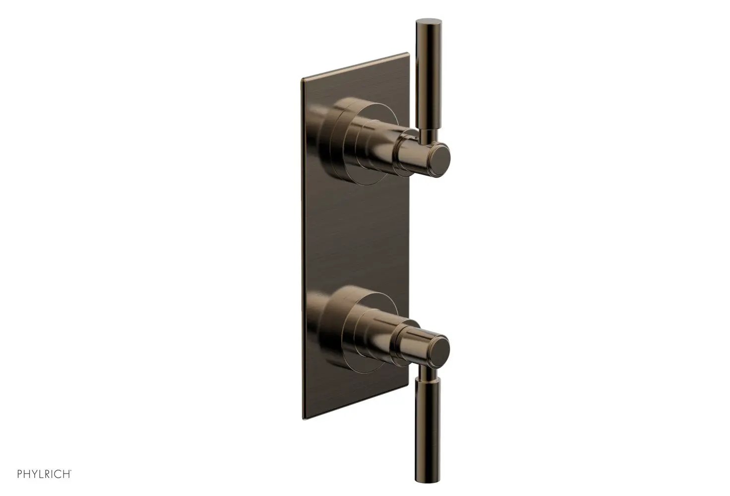 Phylrich BASIC 1/2" Thermostatic Valve with Volume Control or Diverter Lever Handles by Phylrich