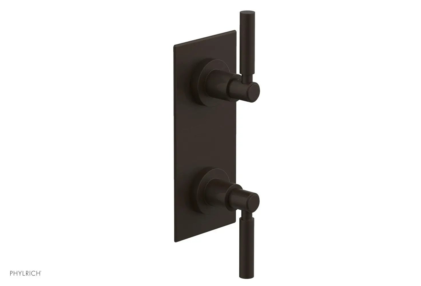 Phylrich BASIC 1/2" Thermostatic Valve with Volume Control or Diverter Lever Handles by Phylrich