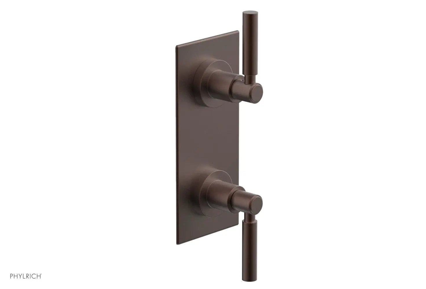 Phylrich BASIC 1/2" Thermostatic Valve with Volume Control or Diverter Lever Handles by Phylrich